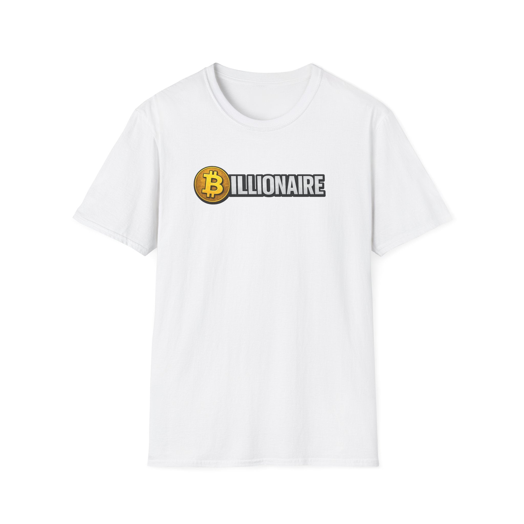Bitcoin Billionaire T-Shirt | Show your crypto pride in style with this tee | 5 Colors - 100% cotton