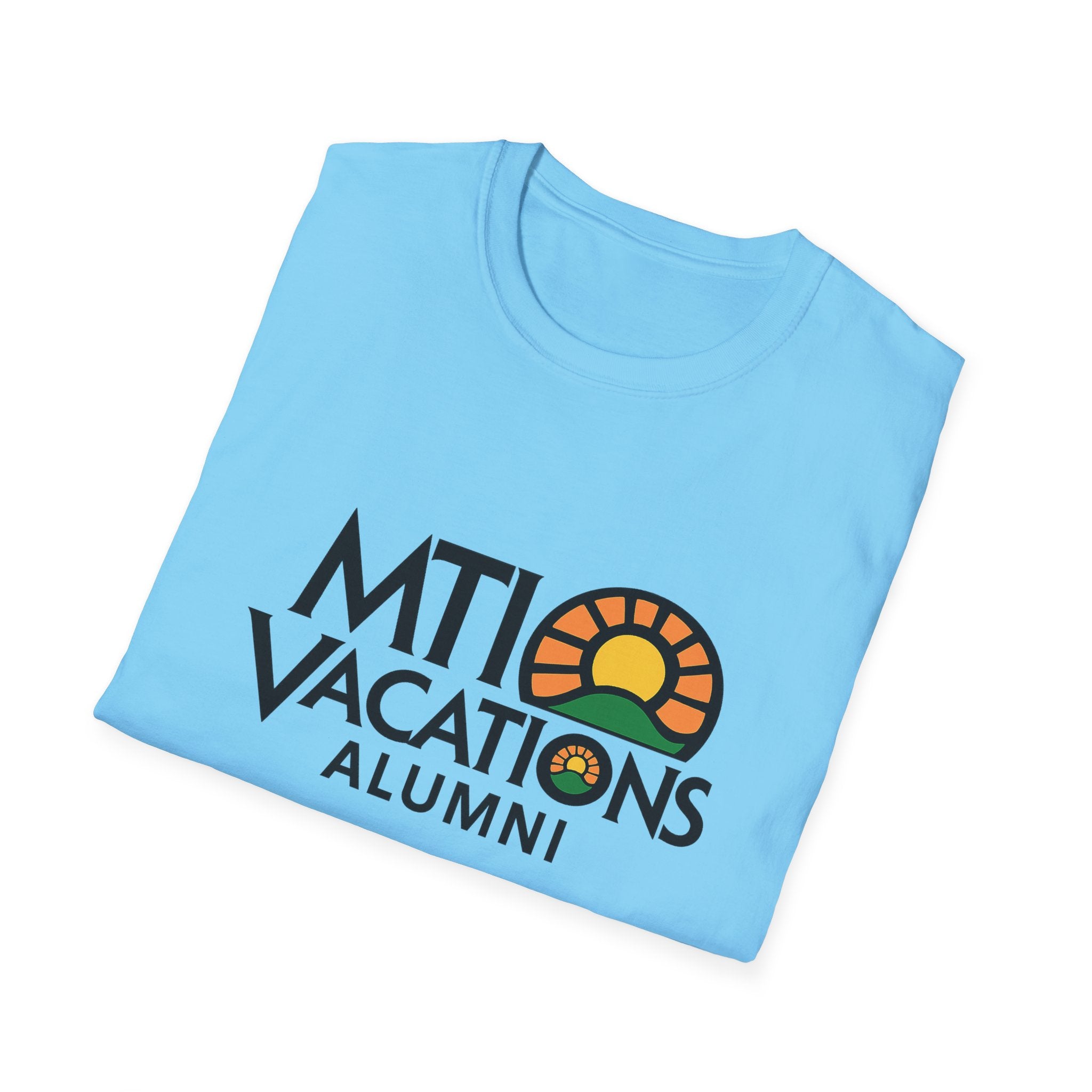 MTI Vacations Alumni Unisex Softstyle T-Shirt | Celebrate your Memories With this Tee. | 6 colors - 100% cotton