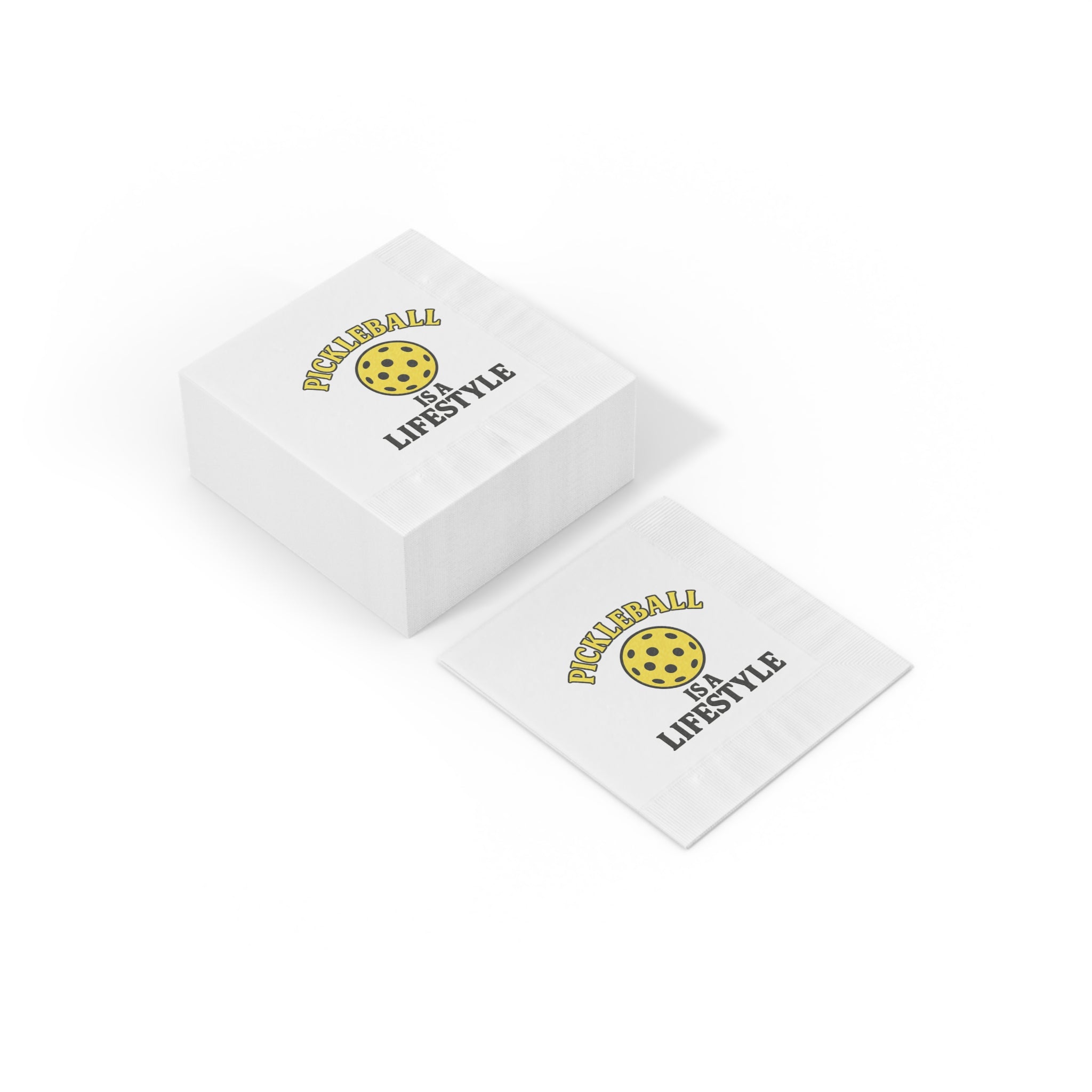 Pickleball Is a Lifestyle Napkins | Pickleball Party Napkins | Pickleball Decor | Pickleball Birthday Party | (50 or 100 Count) 2 sizes