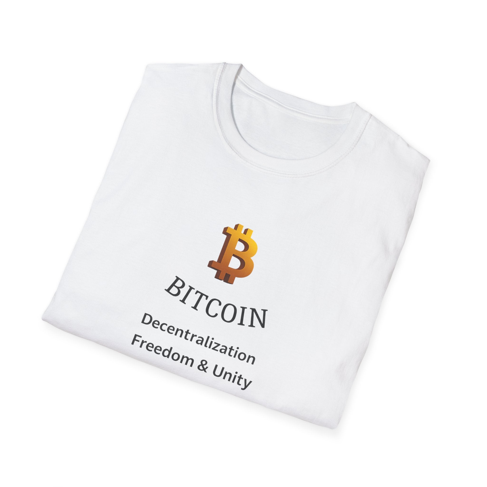 More than a Bitcoin tee, Its a statement | Decentralization, Unity, Power | 4 colors -  100% cotton