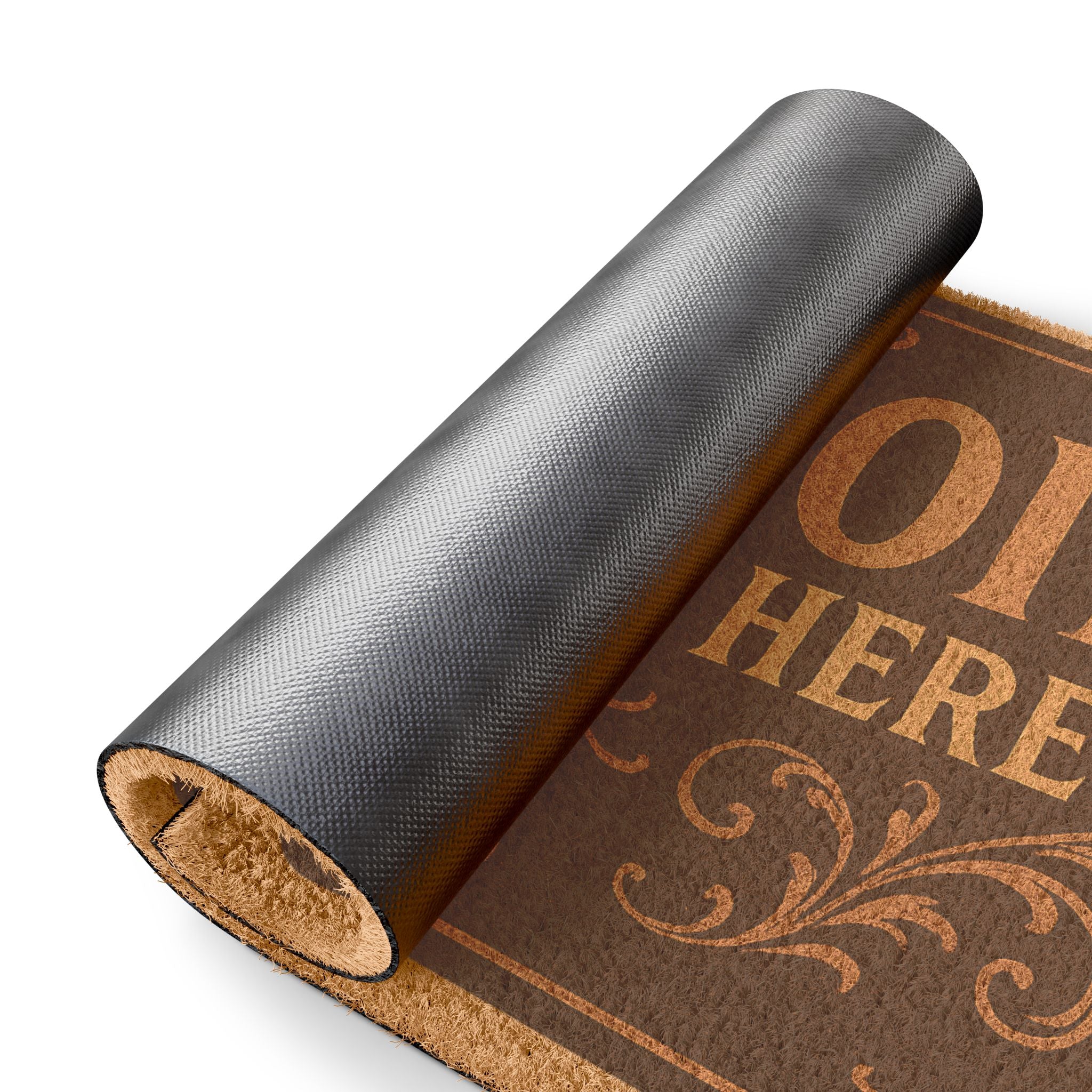 Vintage Bitcoin Accepted Here Welcome Door Mat