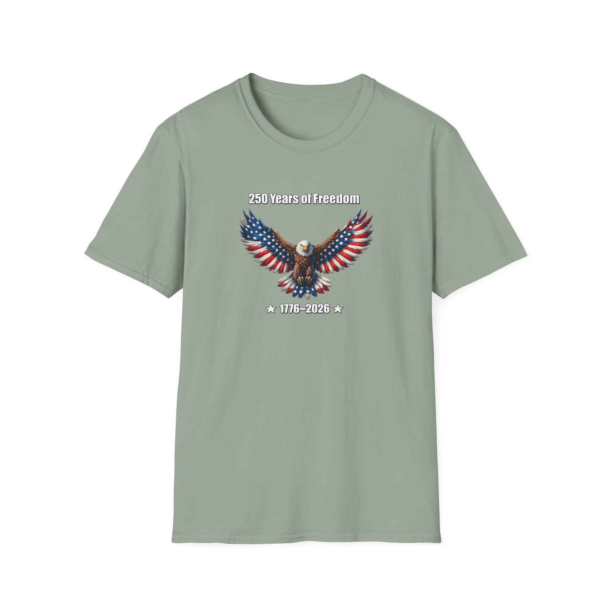 250 Years of Freedom Shirt | America 250 Celebration Shirt | USA Independence Gift | 4th of July Shirt | 7 colors - 100% cotton