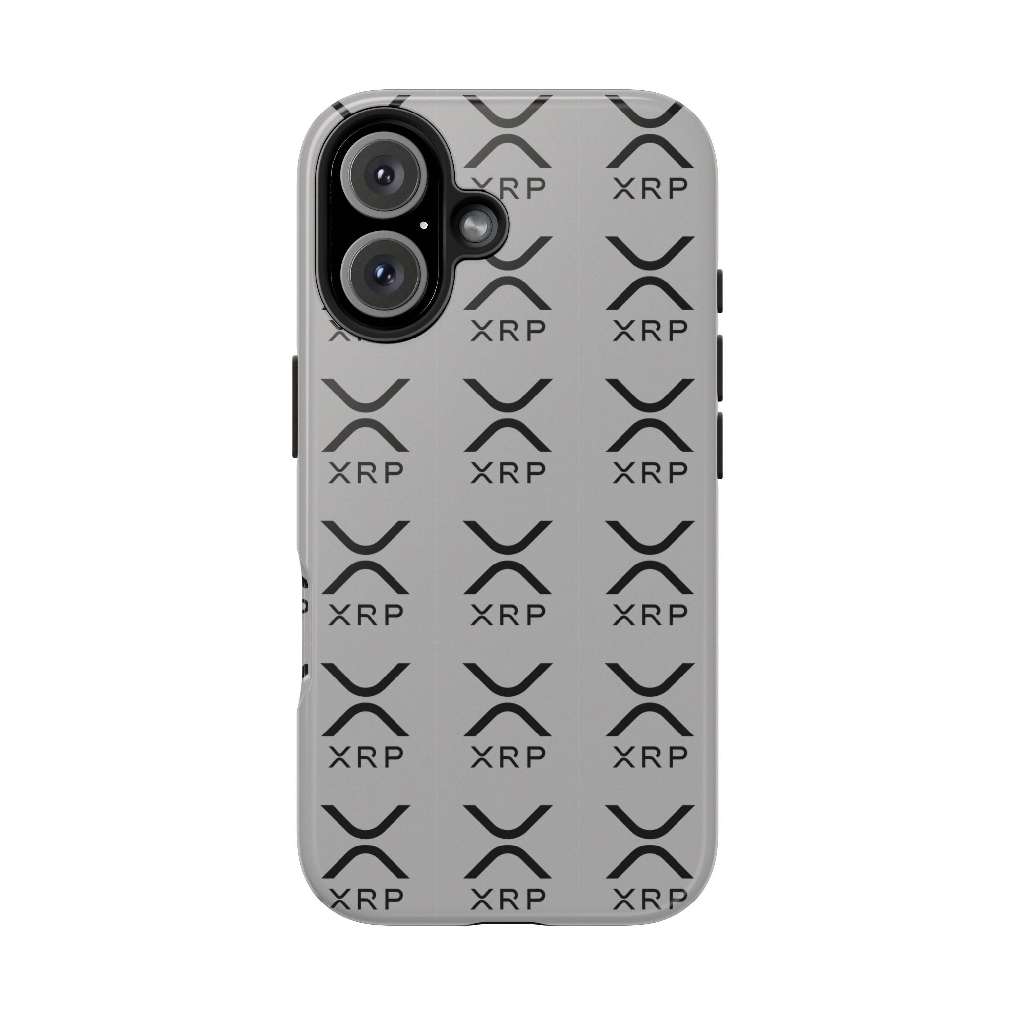 XRP Tough Phone Case | Crypto iPhone Samsung Case | Glossy Protective Phone Cover | Modern Ripple Pattern Case