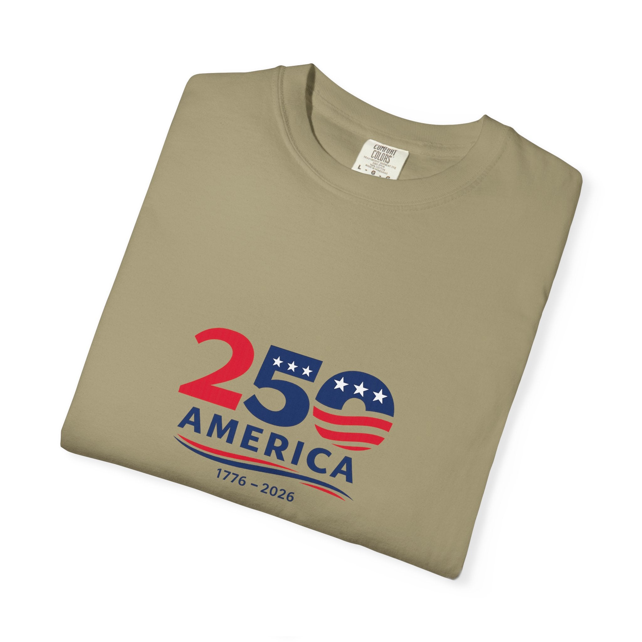 America 250 T-Shirt | 1776-2026 Patriotic Shirt | USA 250th Anniversary Tee | America Shirt | Fourth of July 2026 - 4 colors -  100% cotton
