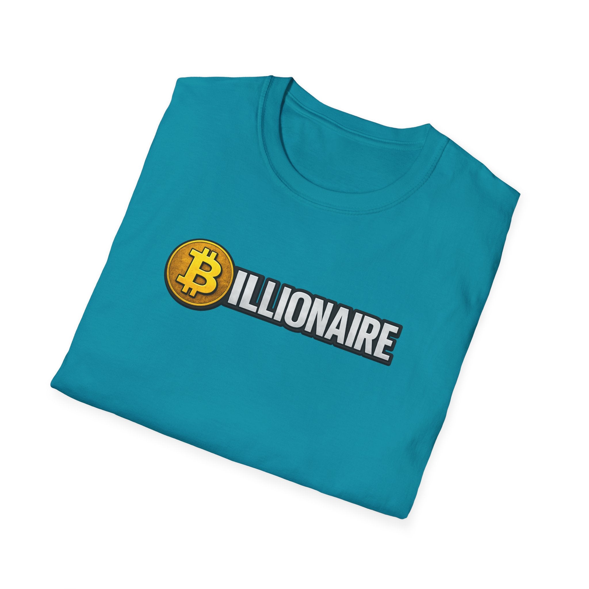 Bitcoin Billionaire T-Shirt | Show your crypto pride in style with this tee | 5 Colors - 100% cotton