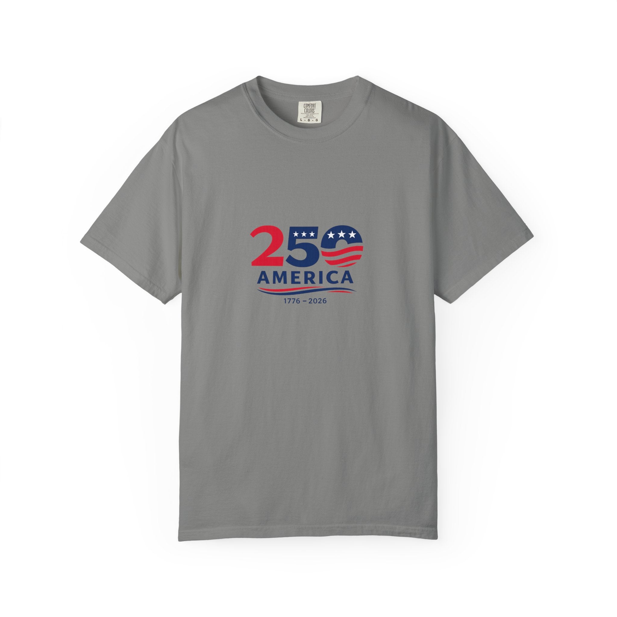 America 250 T-Shirt | 1776-2026 Patriotic Shirt | USA 250th Anniversary Tee | America Shirt | Fourth of July 2026 - 4 colors -  100% cotton