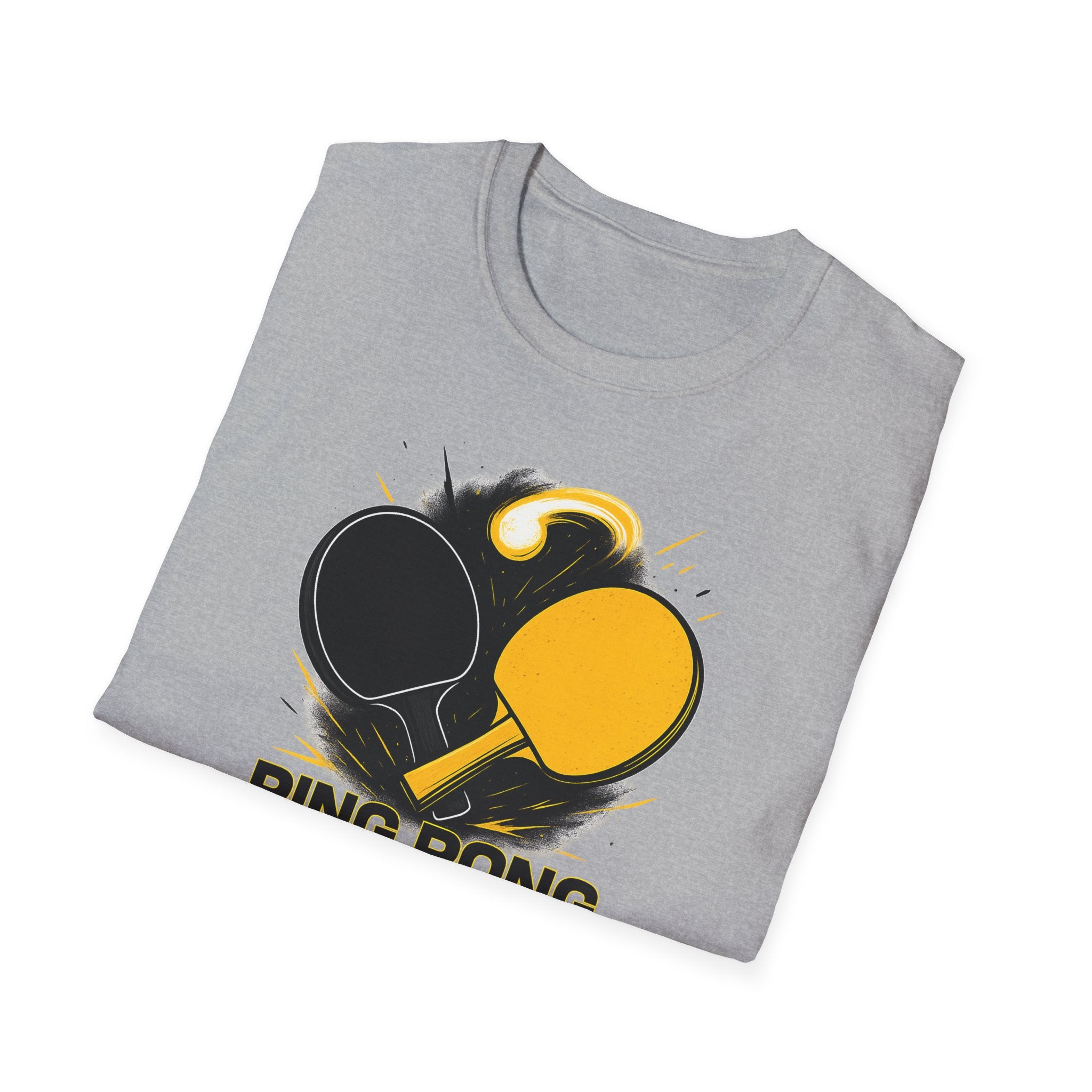 Ping Pong Fury Graphic Tee | Bold Table Tennis Style & Premium Comfort | 2 colors - 100% cotton