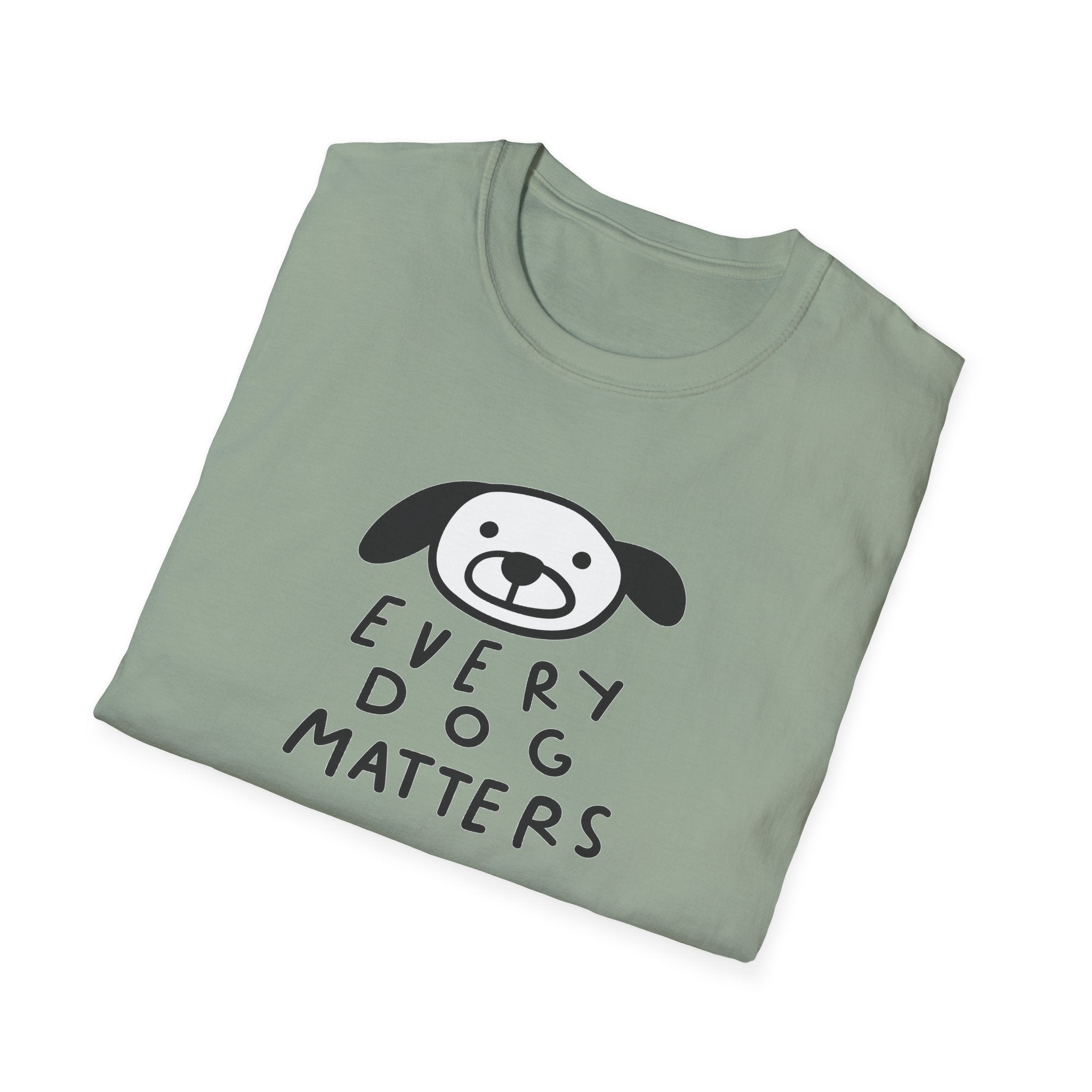 Every Dog Matters TShirt | Cute Dog Lover Shirt| Rescue & Adoption Tee | Animal Lover Gift | Pet Lover Top | 7 colors - 100% cotton