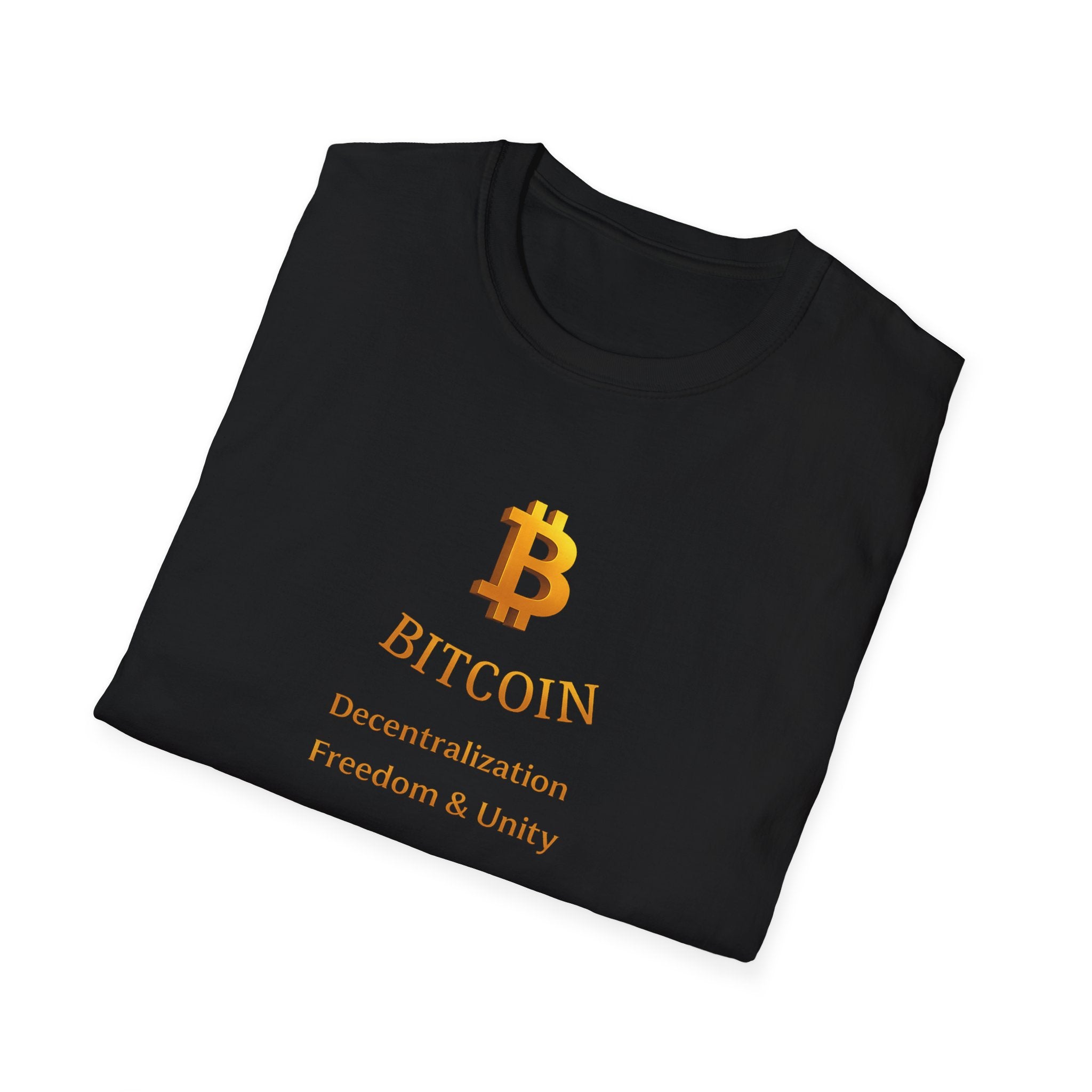 More than a Bitcoin tee, Its a statement | Decentralization, Unity, Power | 4 colors -  100% cotton