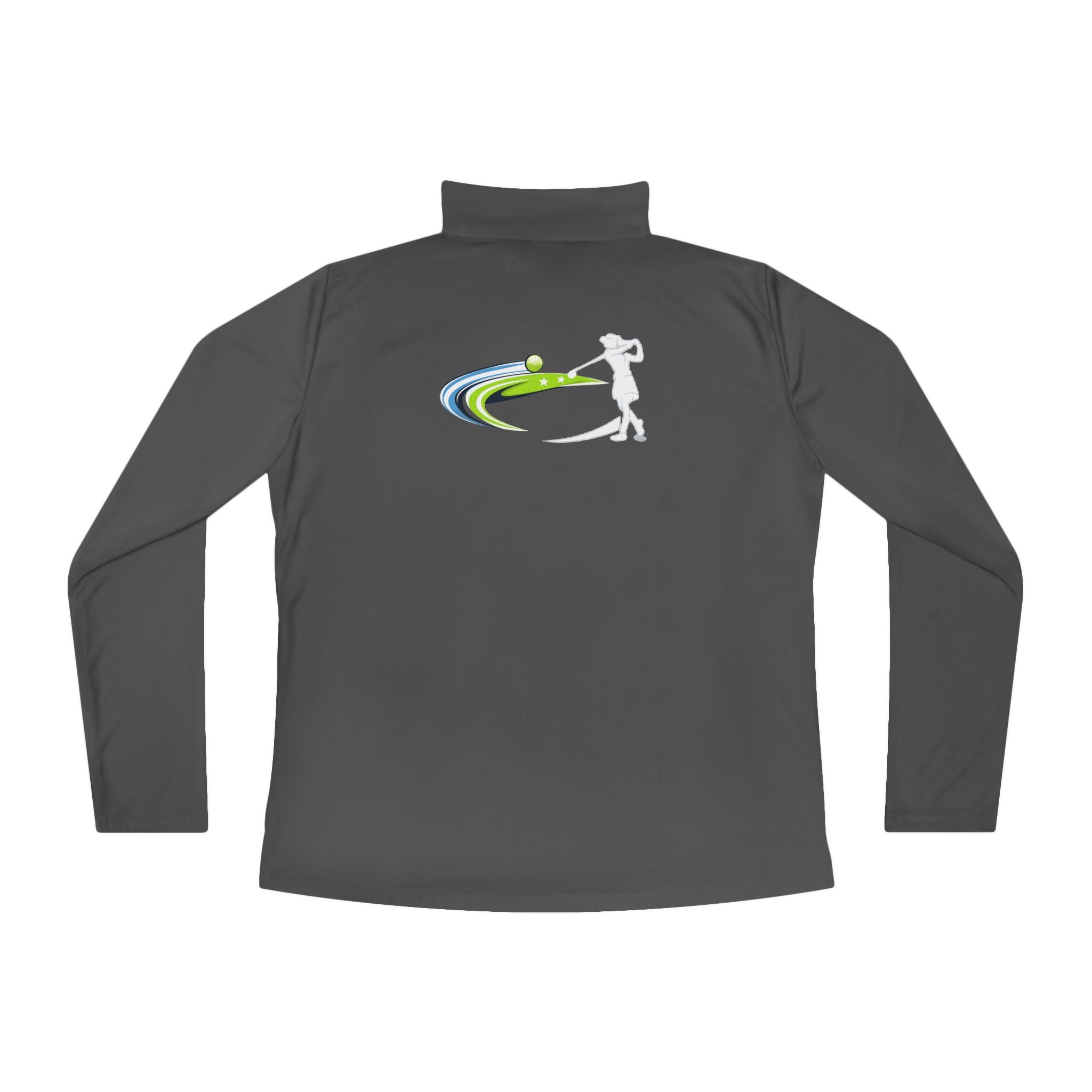 Women's Golf Lightweight Quarter-Zip Athletic Pullover | Moisture-Wicking Performance Jacket | 4 colors - 100% polyester