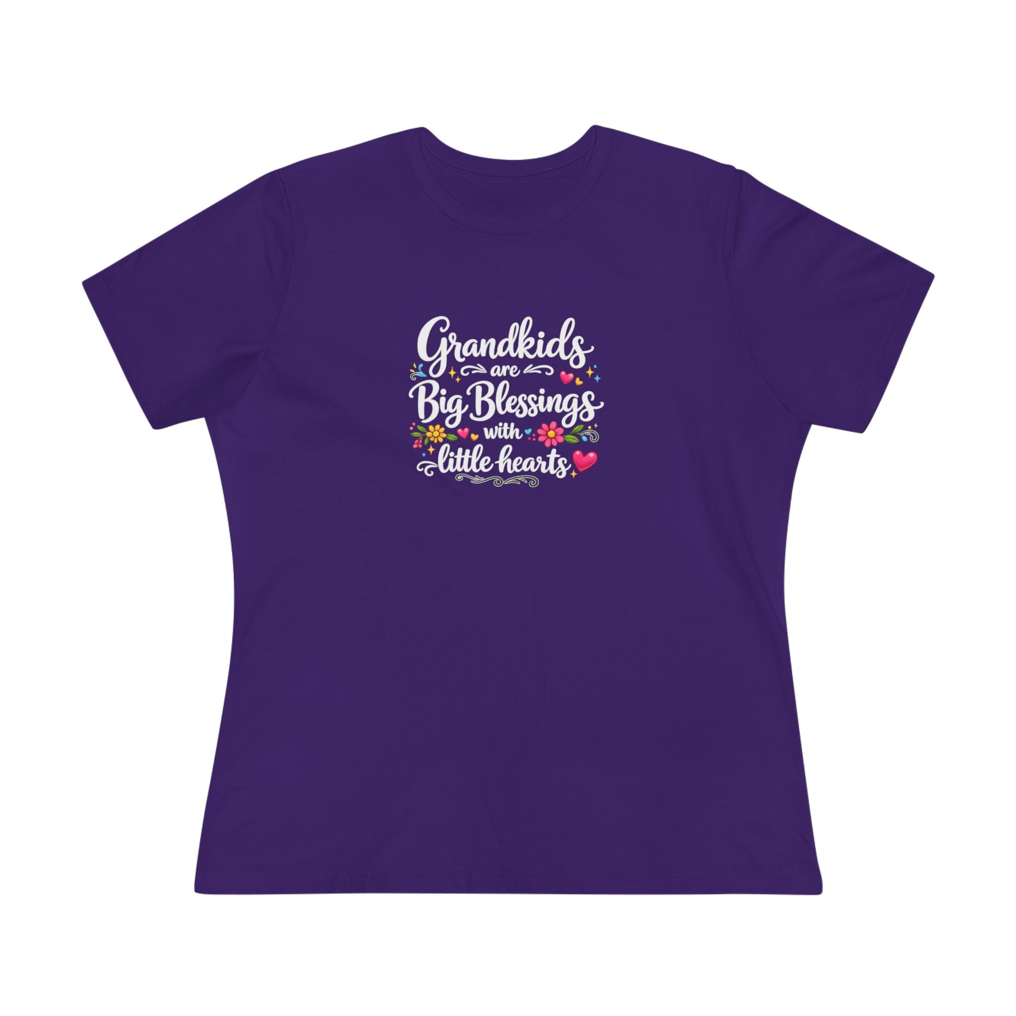 Grandkids Are Big Blessings Shirt |Grandma Gift Shirt | Womens Grandma Tee | Nana Mimi Gift | 6 colors - 100% cotton