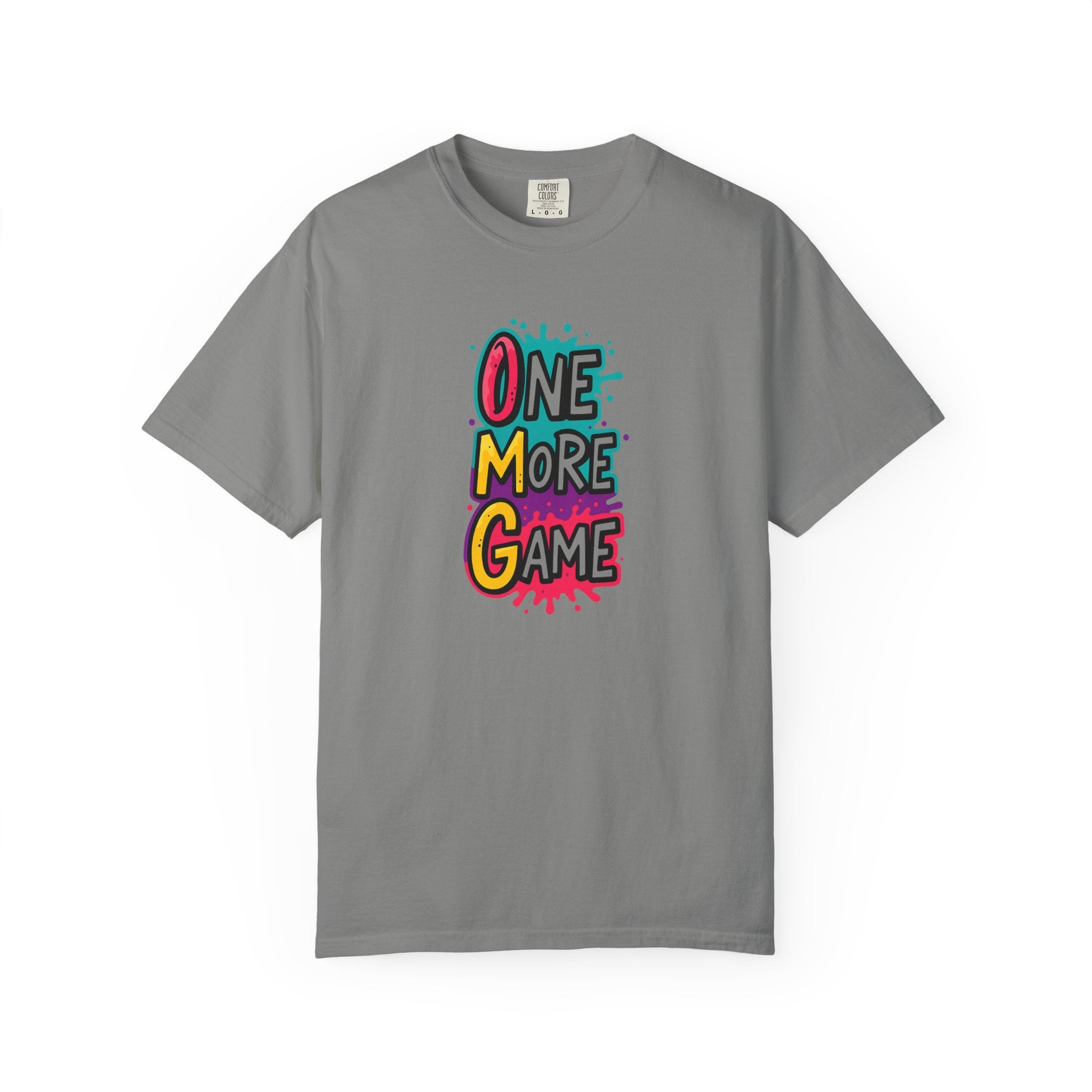 OMG - One More Game T-shirt | OMG Pickleball, Table Tennis, Video Game | 8 colors - 100% cotton