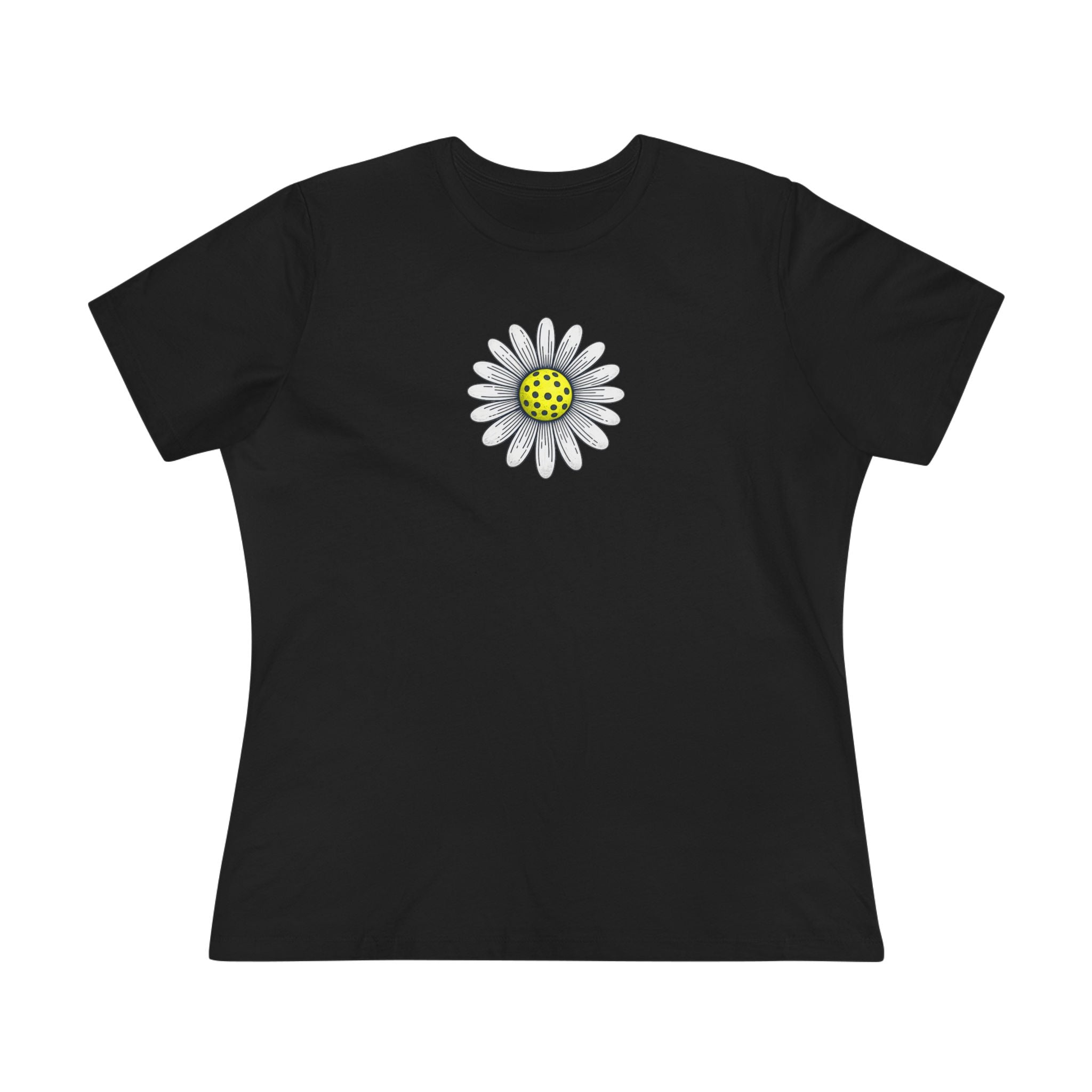 Pickleball Daisy Flower Shirt | Pickleball Lover Gift | Cute Pickleball Graphic Tee | Pickleball Player Apparel | 7 colors - 100% cotton