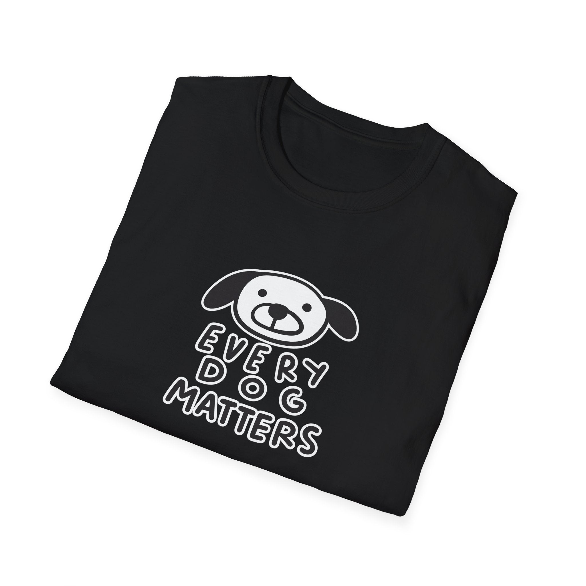 Every Dog Matters TShirt | Cute Dog Lover Shirt| Rescue & Adoption Tee | Animal Lover Gift | Pet Lover Top | 7 colors - 100% cotton
