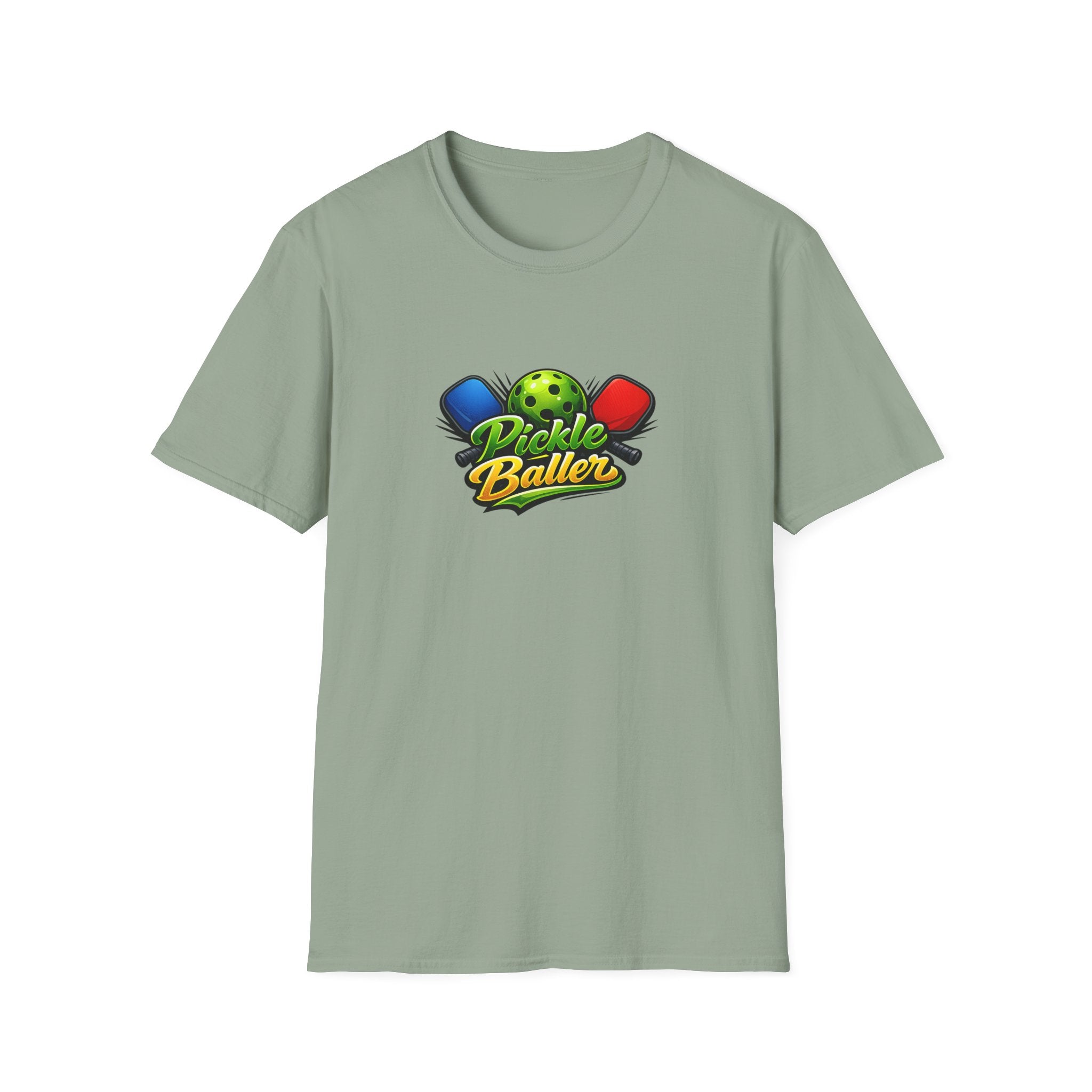 Pickle Baller TShirt | Funny Pickleball Shirt for Men & Women | Pickleball Player Gift | Pickleball Lover Apparel | 6 colors - 100% cotton