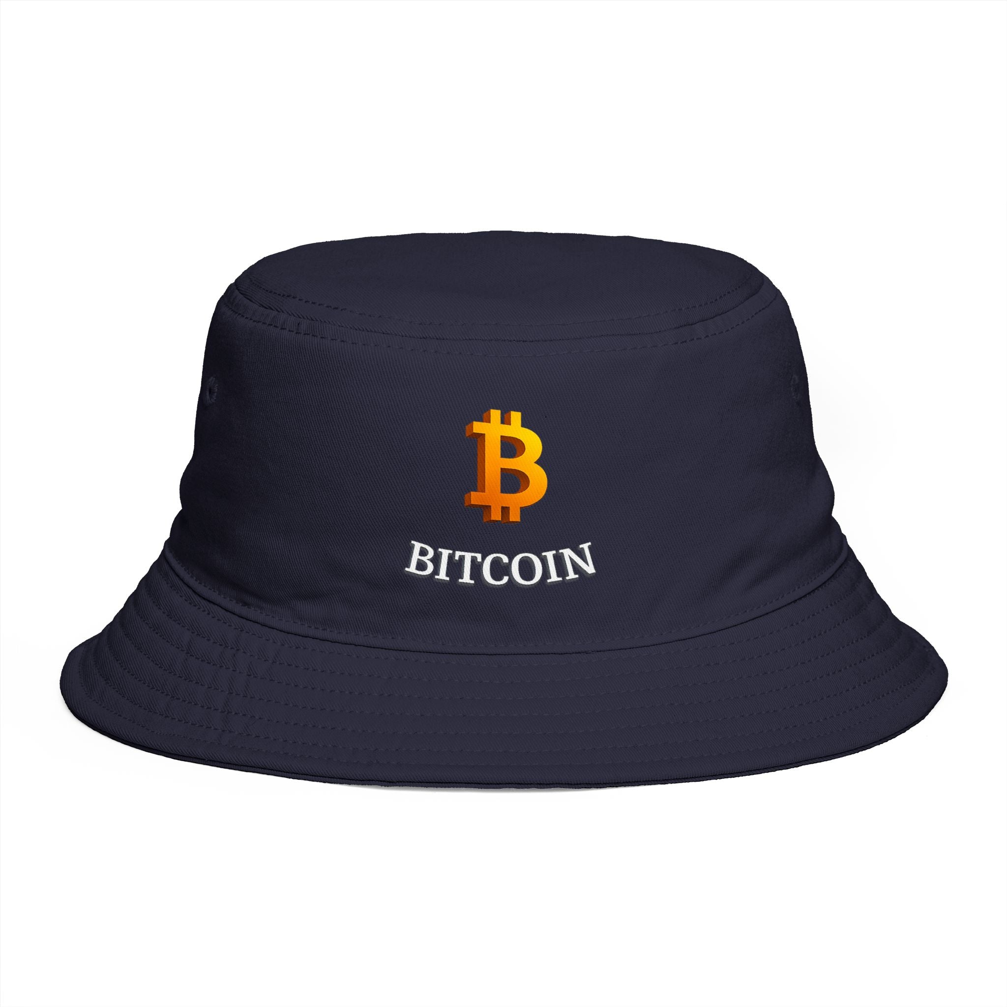 Bitcoin Bucket Hat | BTC Crypto Hat |  Streetwear Cap for Bitcoin Fans & Traders | 7 colors - 100% cotton