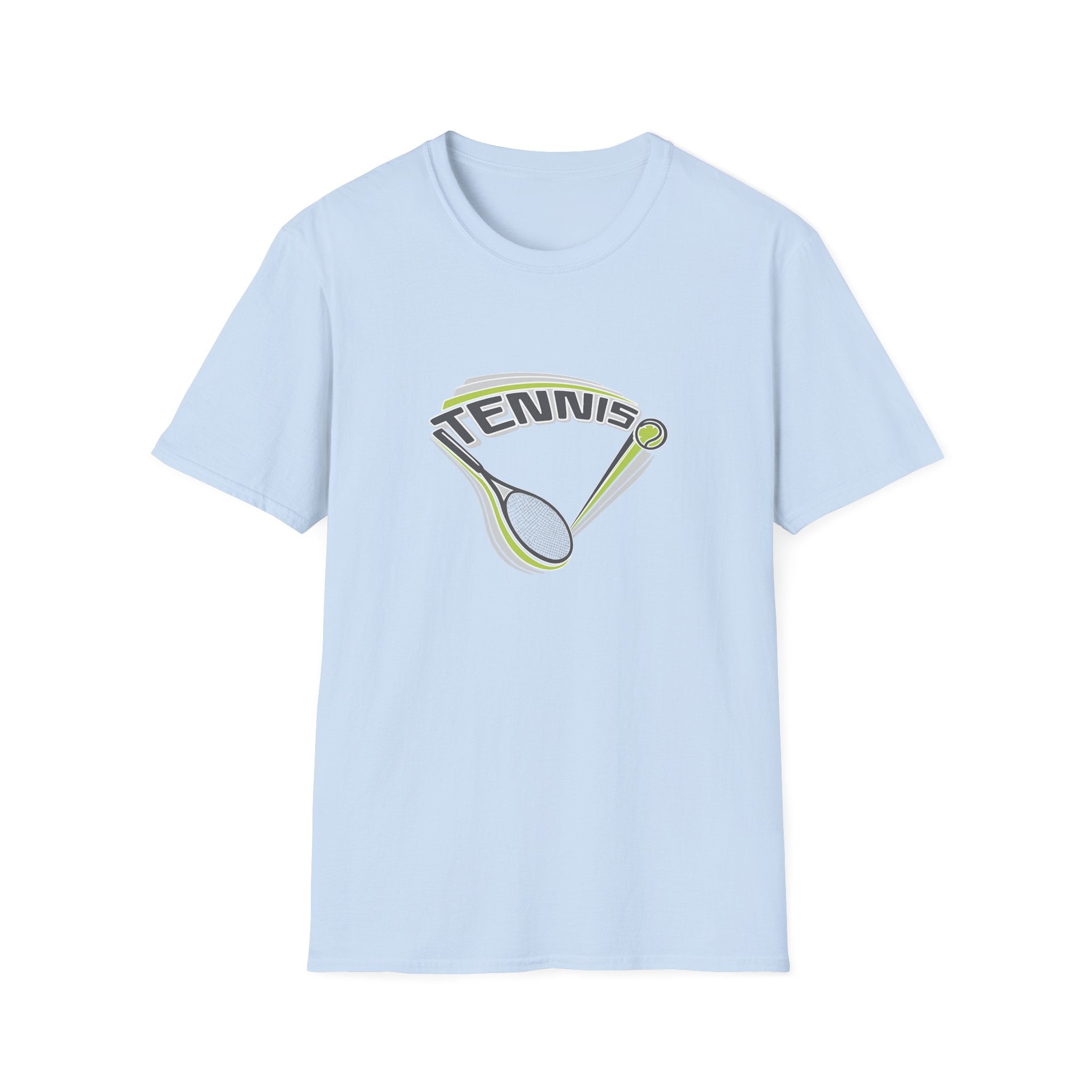 Ace Mode Activated | Tennis Racket Graphic T-Shirt | 3 colors - 100% cotton