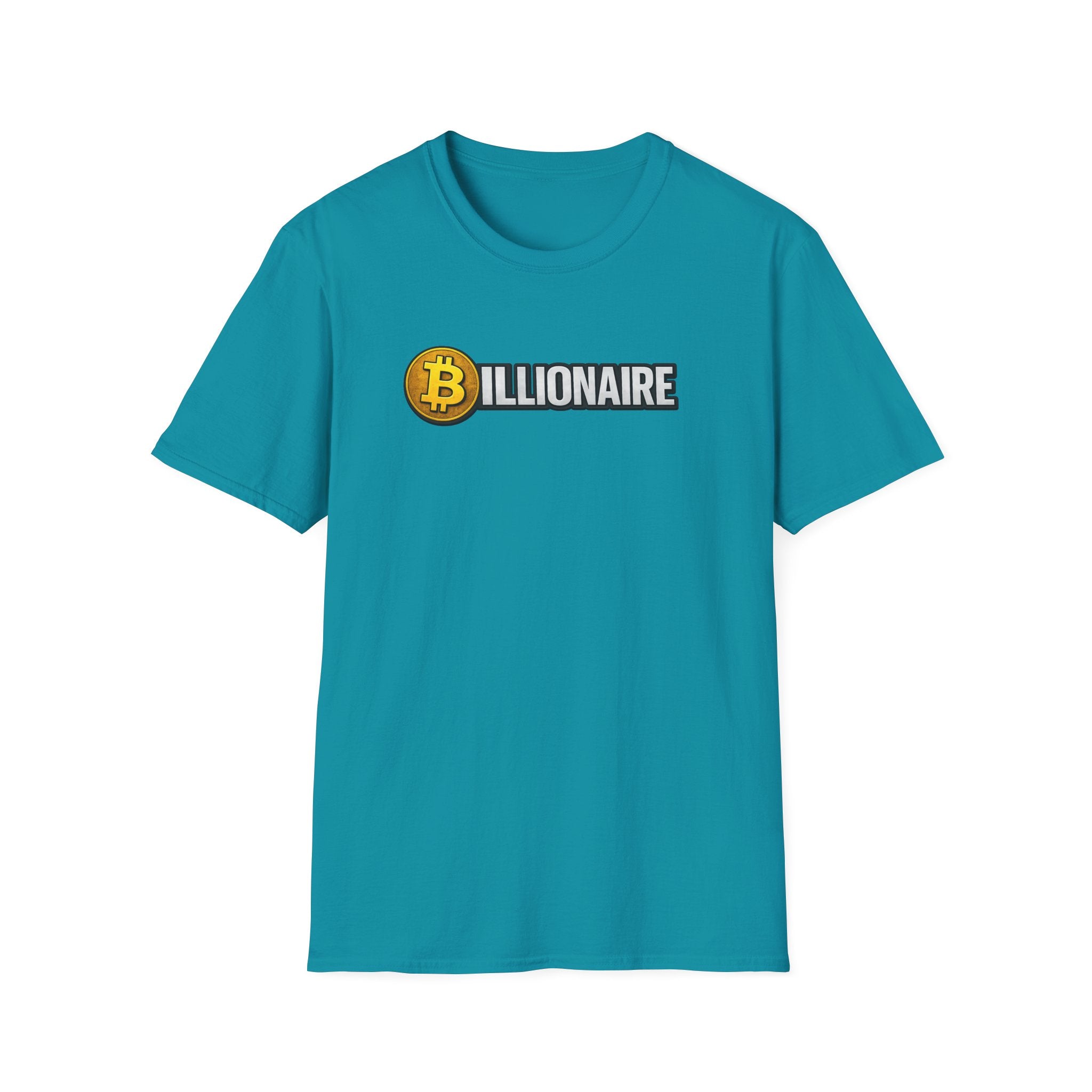 Bitcoin Billionaire T-Shirt | Show your crypto pride in style with this tee | 5 Colors - 100% cotton