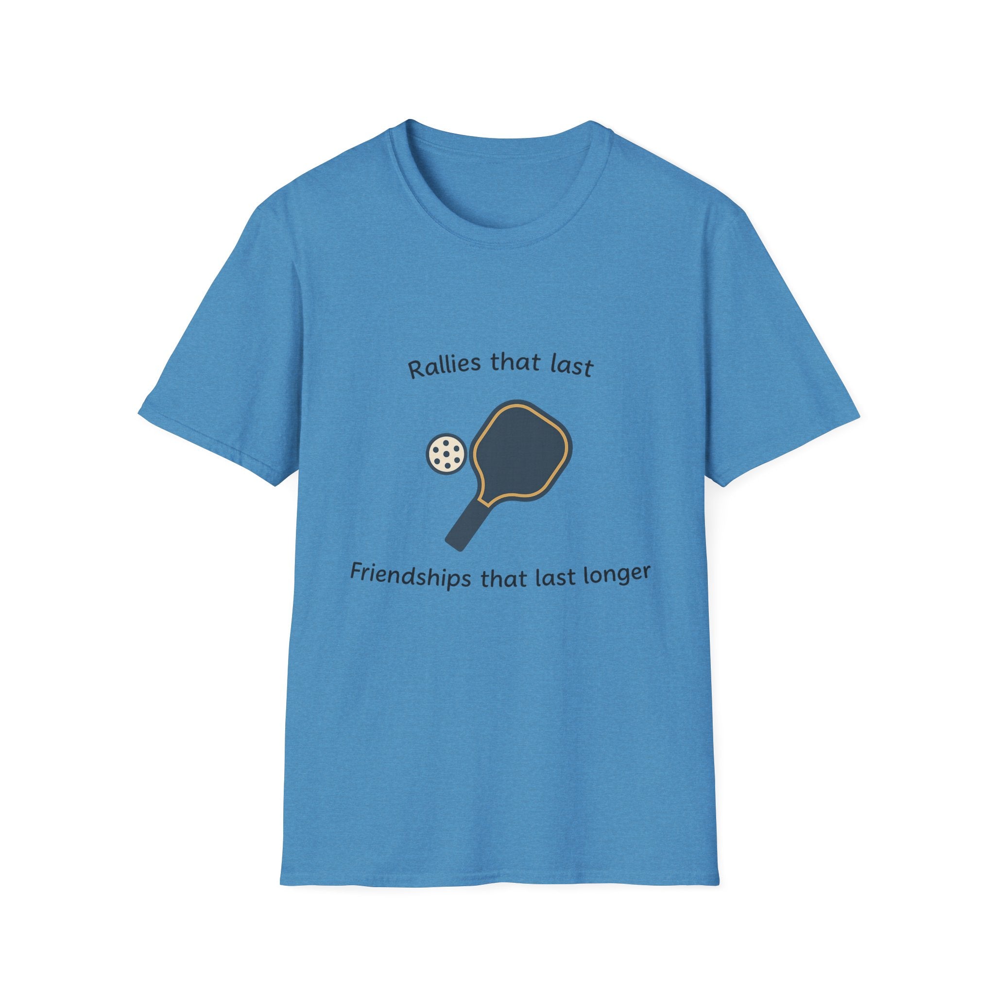 Durango Hills Pickleball Club T-Shirt "Rallies That Last, Friendships that Last Longer" Tee | Las Vegas Pickleball | 7 colors - 100% cotton