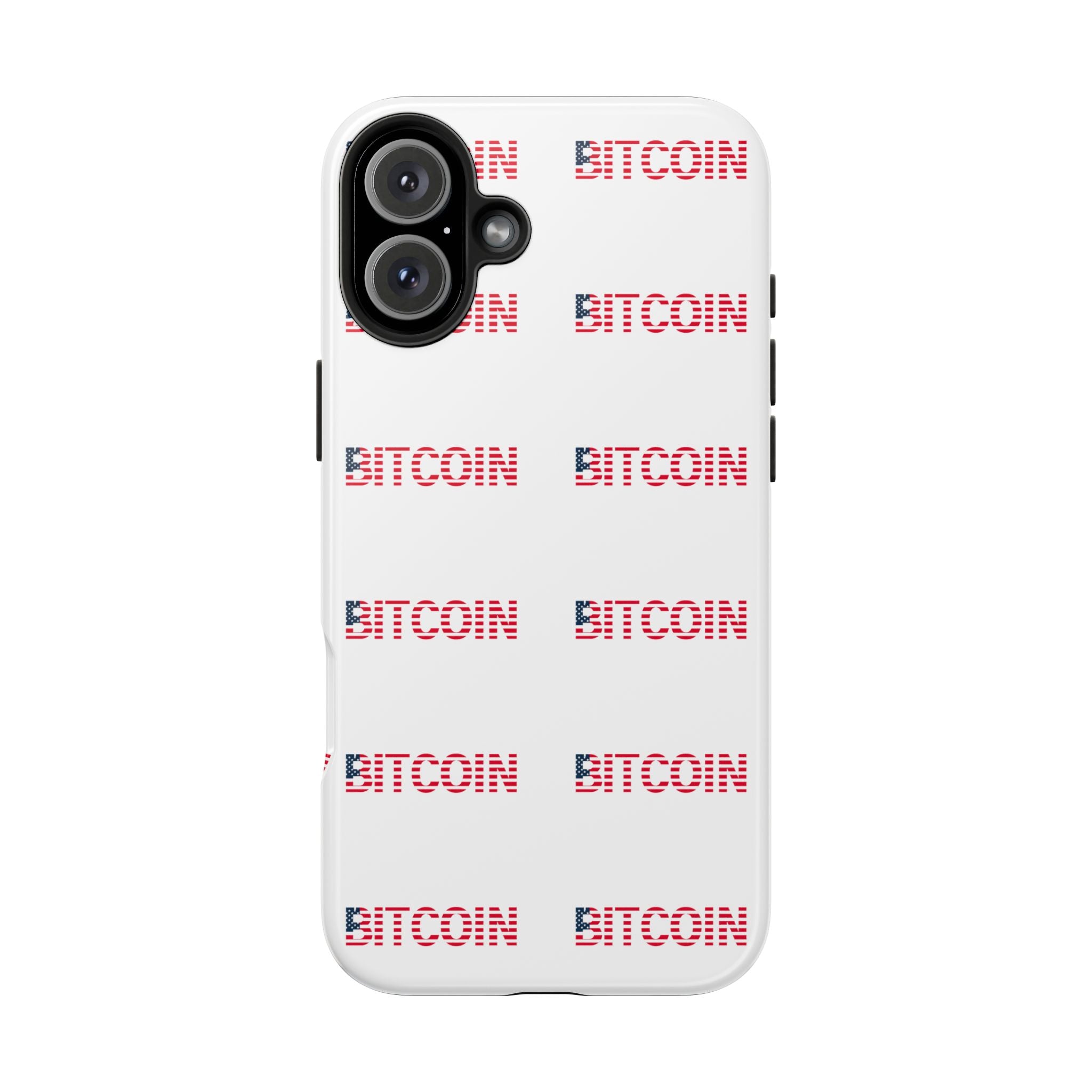 Bitcoin Tough Phone Case | Crypto Phone Case | iPhone and Samsung Case | Glossy Protective Cover | Bitcoin Logo Case
