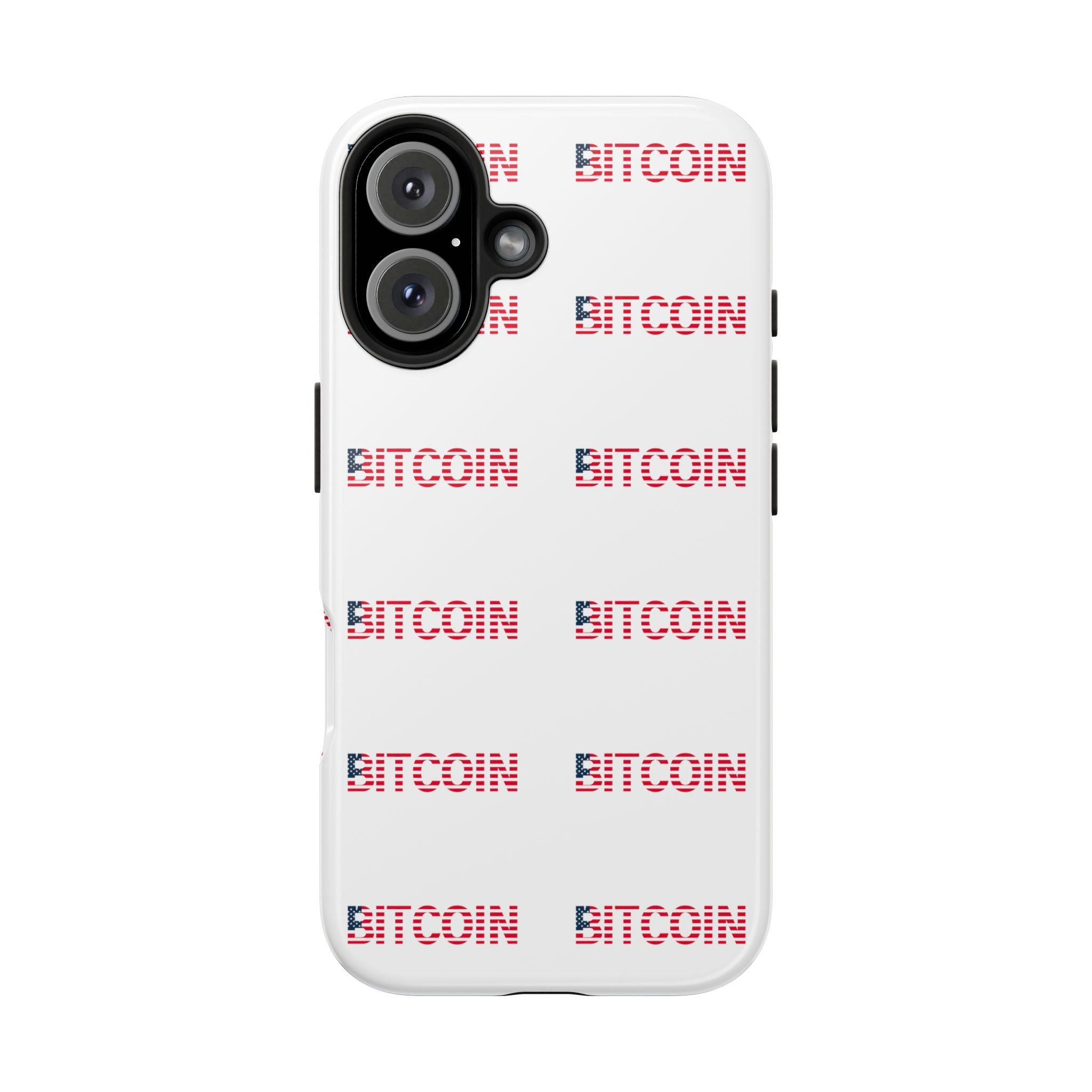 Bitcoin Tough Phone Case | Crypto Phone Case | iPhone and Samsung Case | Glossy Protective Cover | Bitcoin Logo Case