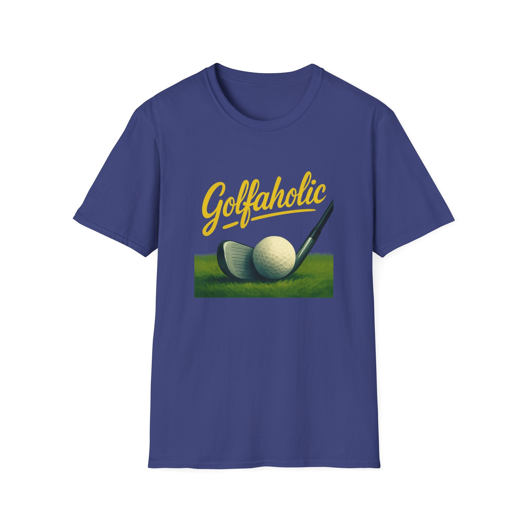 Golfaholic Tee | Because Just One More Hole Is a Lifestyle | 4 colors - 100% cotton