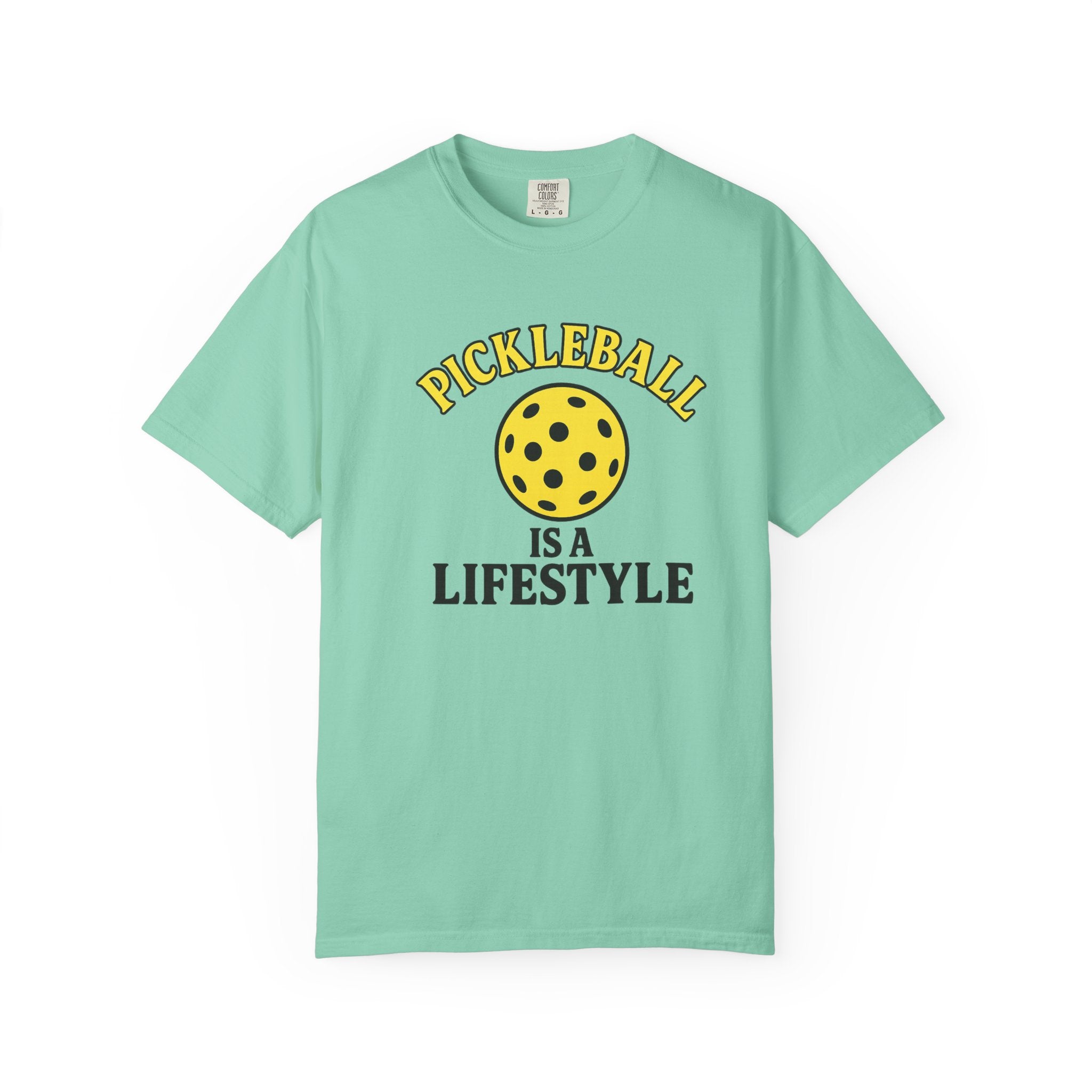 Pickleball Is Life Tee | Bold Retro Pickleball Shirt for Players Who Live the Game - 10 colors 100% cotton