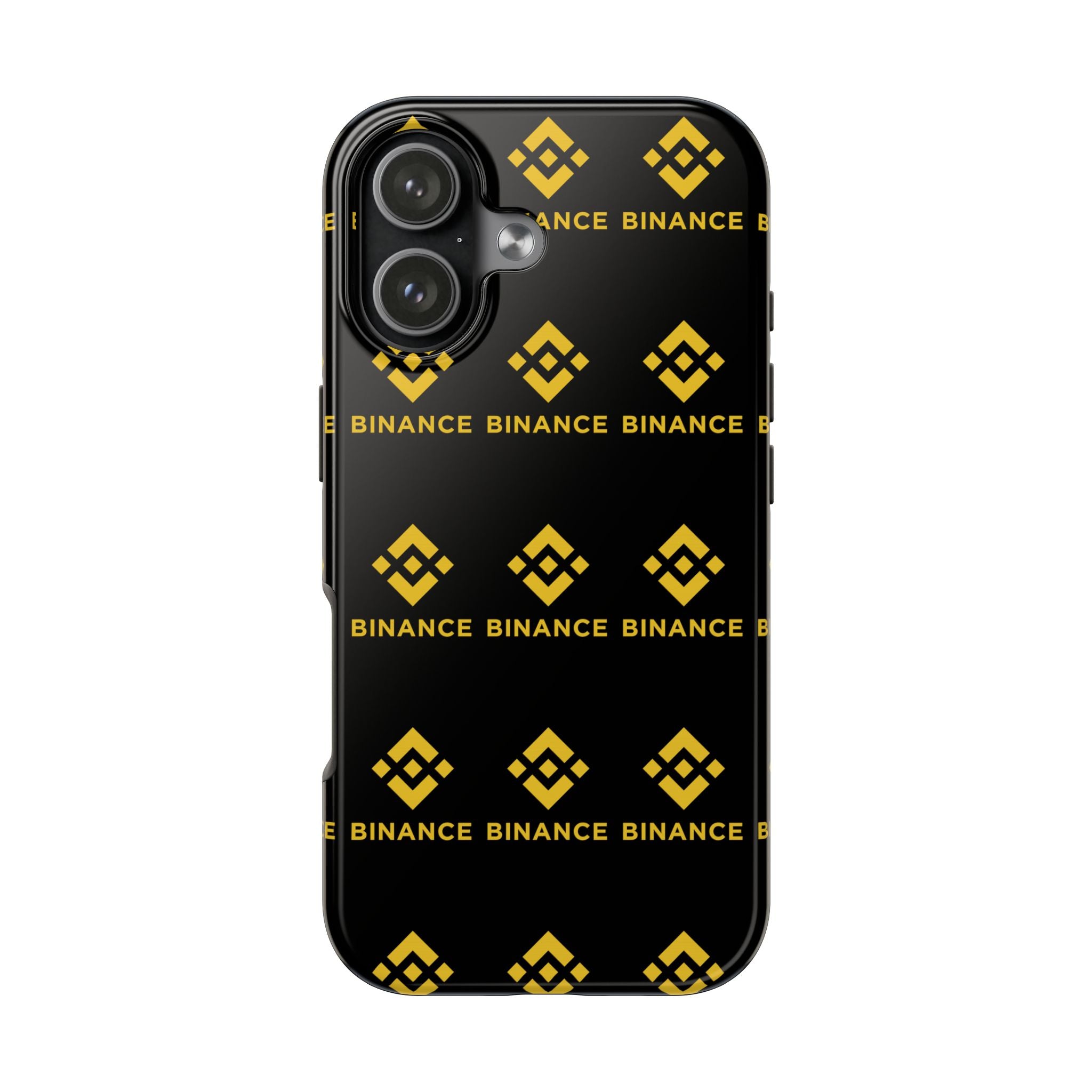 Binance Tough Phone Case | BNB Crypto Phone Case | iPhone and Samsung Case | Glossy Protective Cover | Binance Logo Case