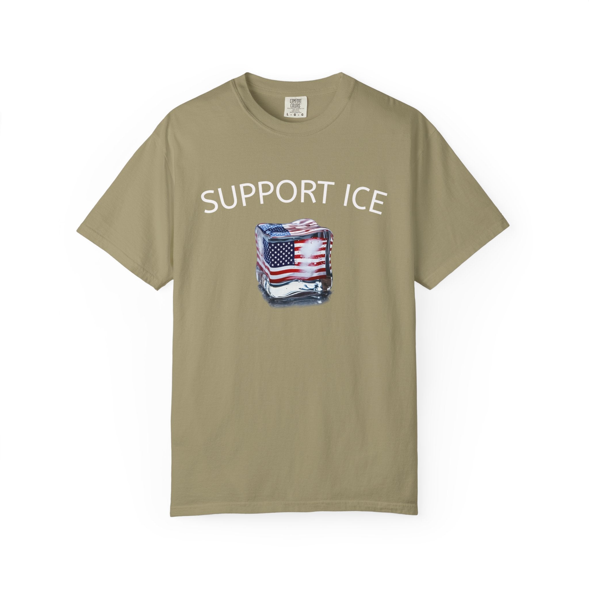 Support ICE Shirt | Patriotic Law Enforcement Tee | Pro Police Apparel | Freedom Support Shirt | USA Pride Tee | 9 colors - 100% cotton