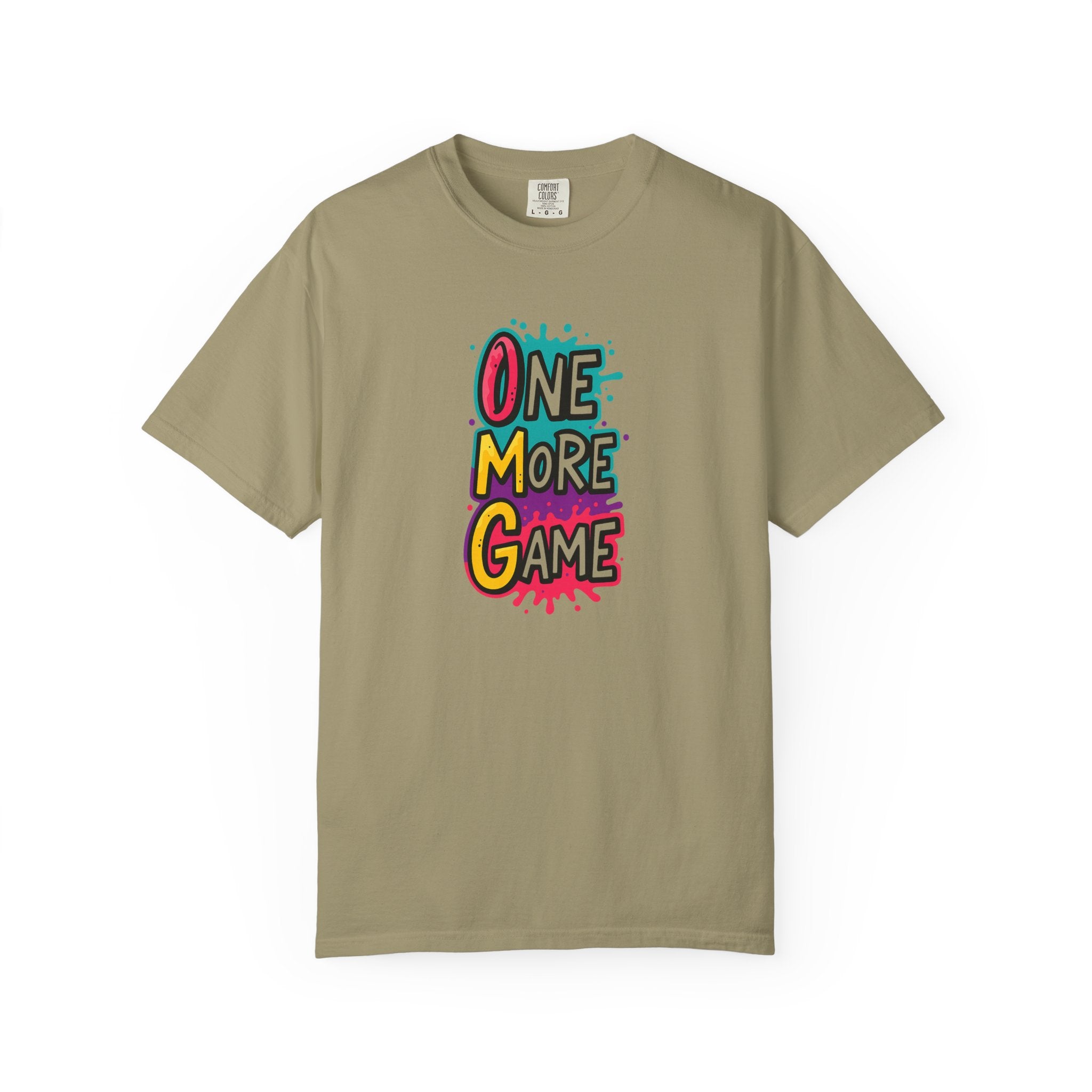 OMG - One More Game T-shirt | OMG Pickleball, Table Tennis, Video Game | 8 colors - 100% cotton