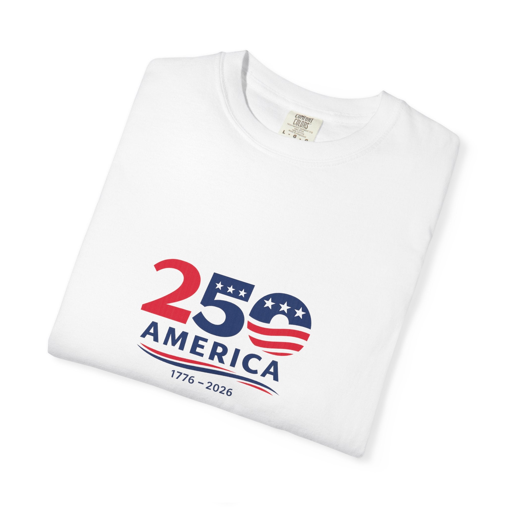America 250 T-Shirt | 1776-2026 Patriotic Shirt | USA 250th Anniversary Tee | America Shirt | Fourth of July 2026 - 4 colors -  100% cotton