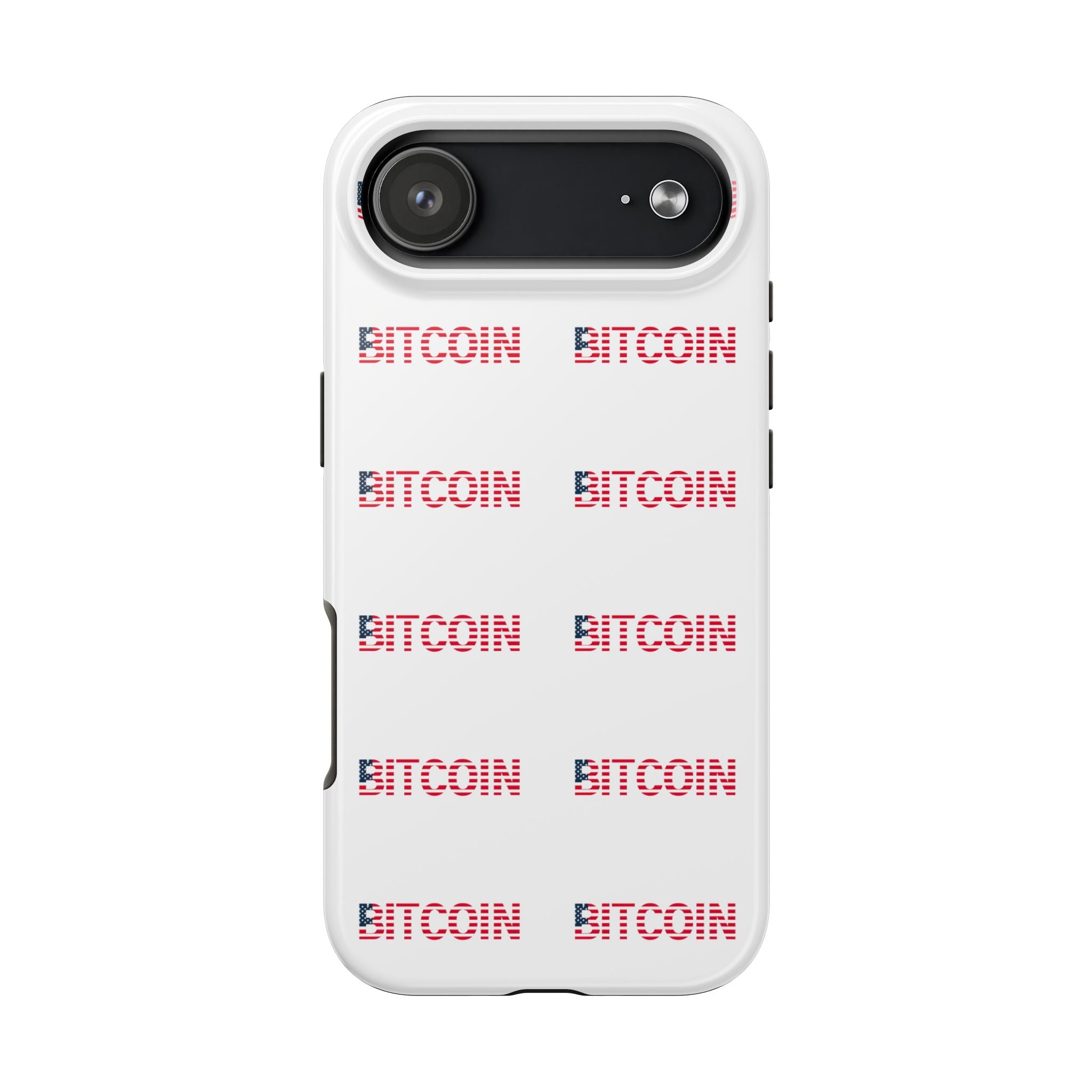 Bitcoin Tough Phone Case | Crypto Phone Case | iPhone and Samsung Case | Glossy Protective Cover | Bitcoin Logo Case