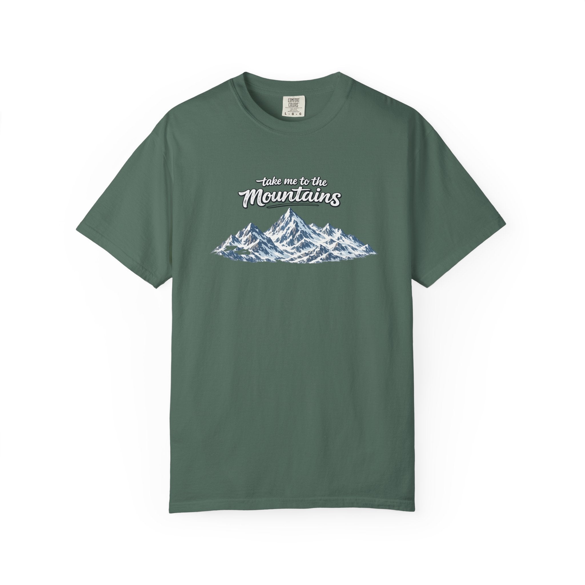 Take Me to the Mountains Shirt | Rustic Mountain Tee | Hiking Nature Lover Gift | Outdoor Adventure T-Shirt | 7 colors - 100% cotton