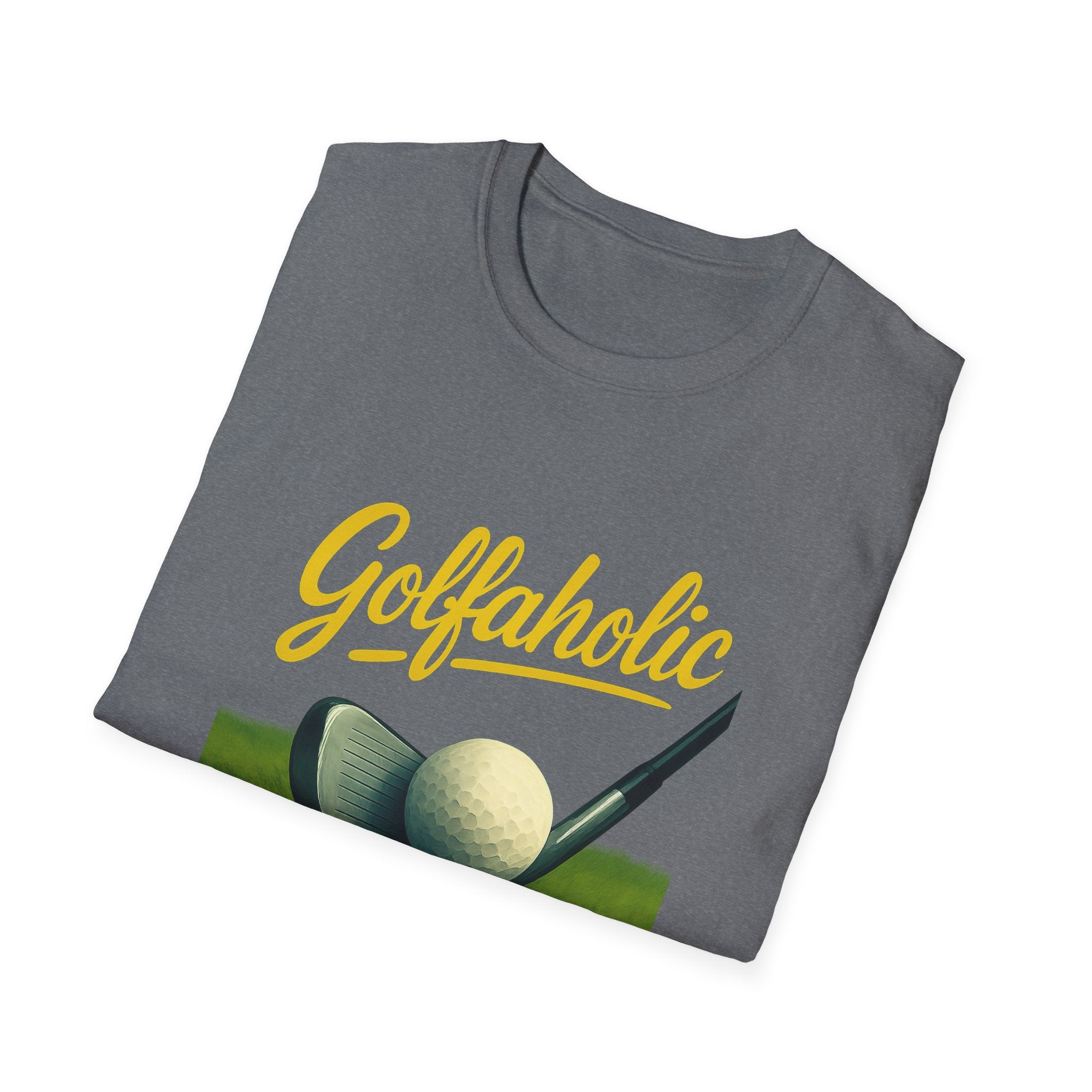 Golfaholic Tee | Because Just One More Hole Is a Lifestyle | 4 colors - 100% cotton