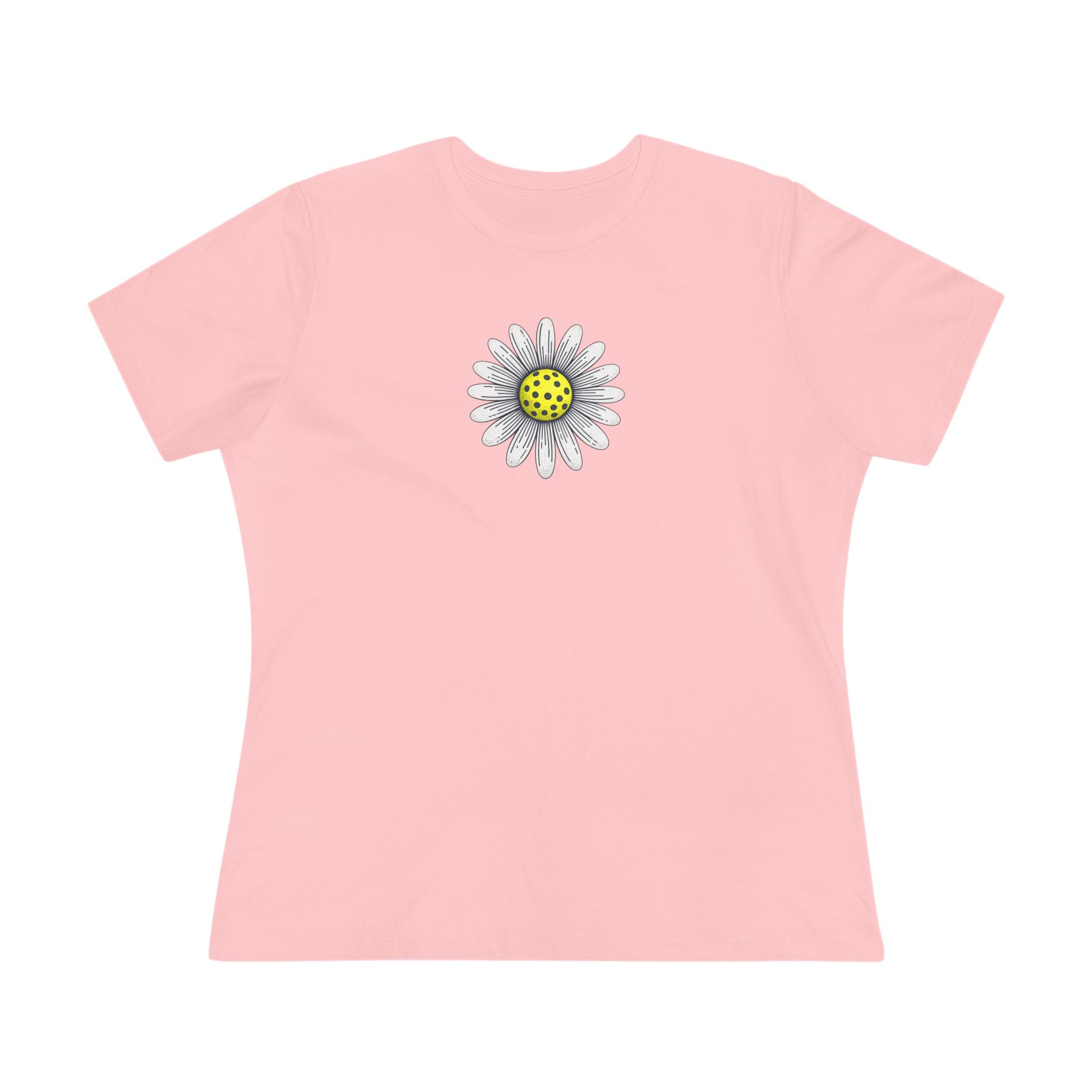 Pickleball Daisy Flower Shirt | Pickleball Lover Gift | Cute Pickleball Graphic Tee | Pickleball Player Apparel | 7 colors - 100% cotton