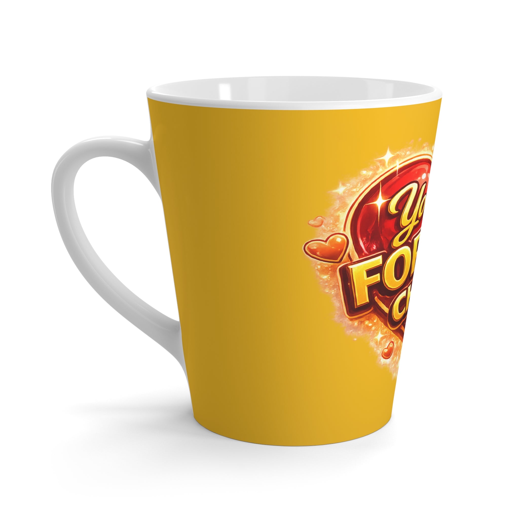 You're My Forever Choice Latte Mug | Romantic Valentine's Day Coffee Cup | Love Gift for Him or Her | 12 oz