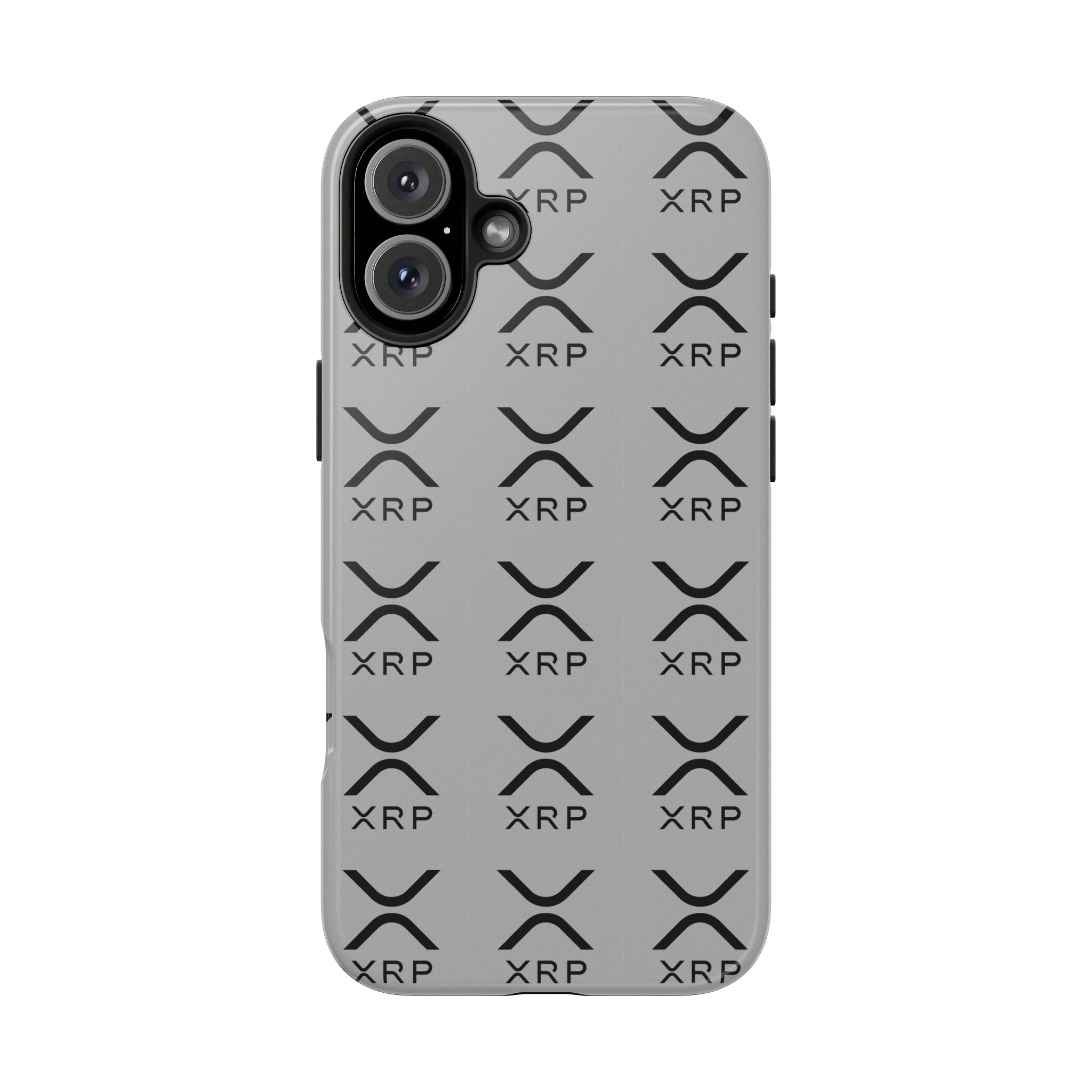 XRP Tough Phone Case | Crypto iPhone Samsung Case | Glossy Protective Phone Cover | Modern Ripple Pattern Case