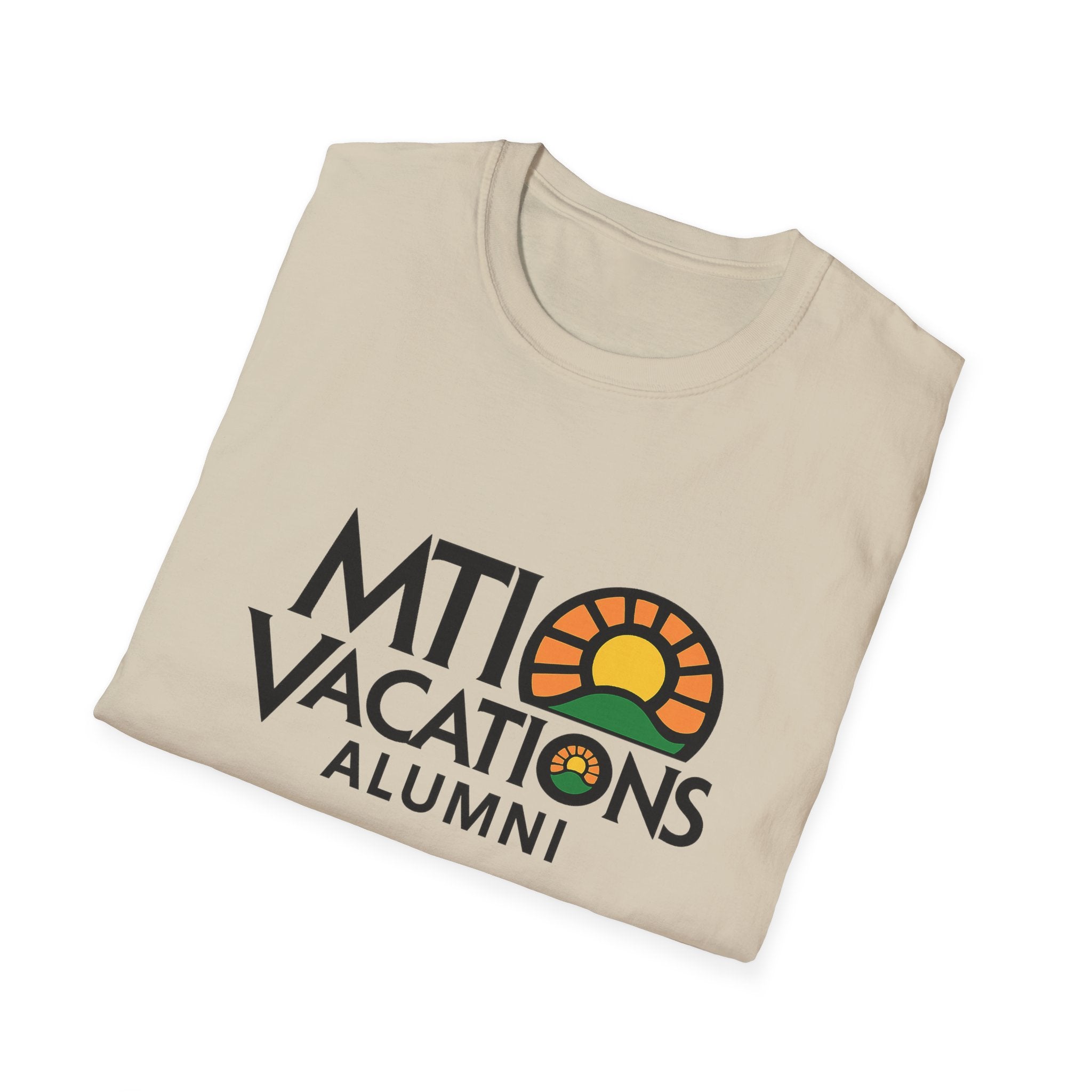 MTI Vacations Alumni Unisex Softstyle T-Shirt | Celebrate your Memories With this Tee. | 6 colors - 100% cotton