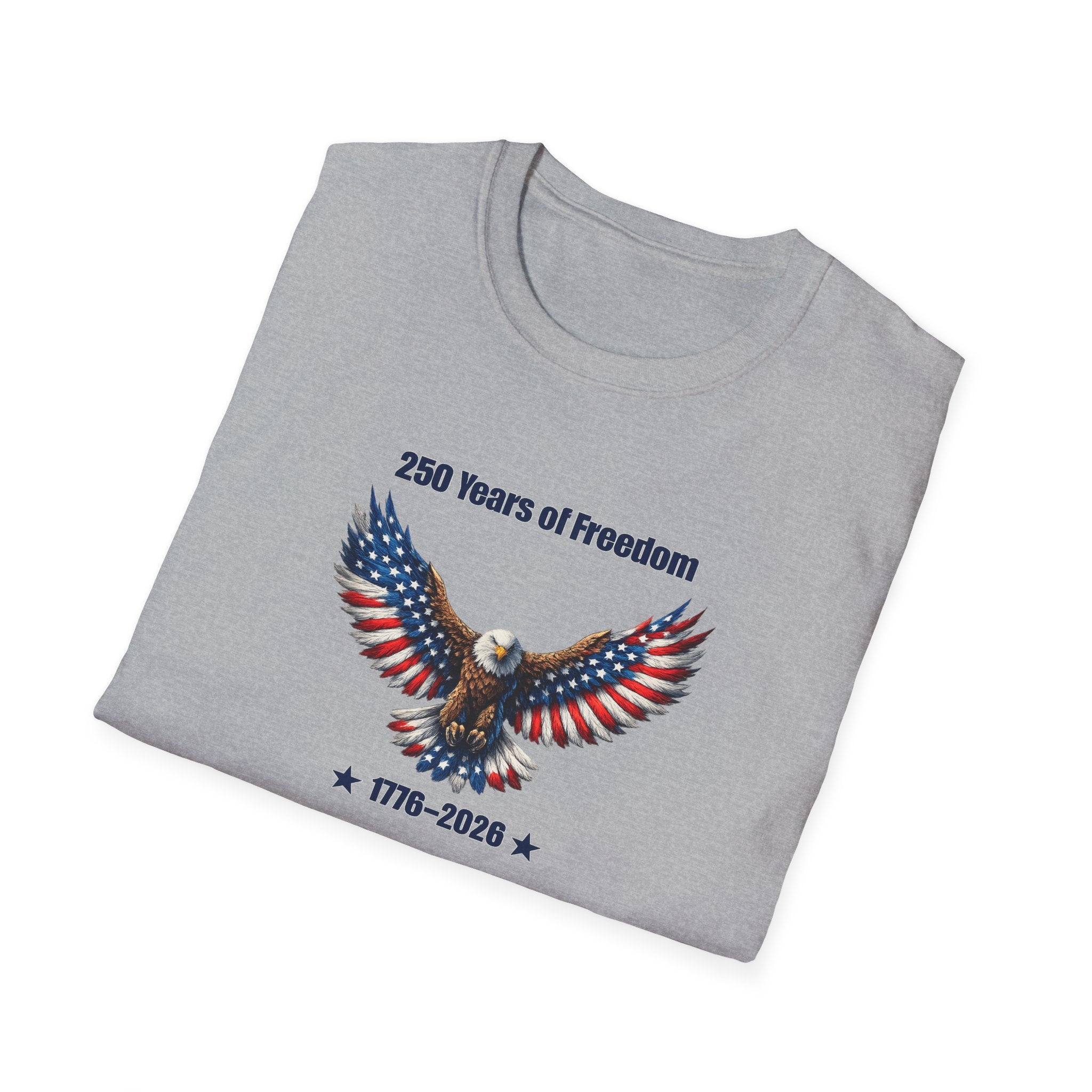 250 Years of Freedom Shirt | America 250 Celebration Shirt | USA Independence Gift | 4th of July Shirt | 7 colors - 100% cotton