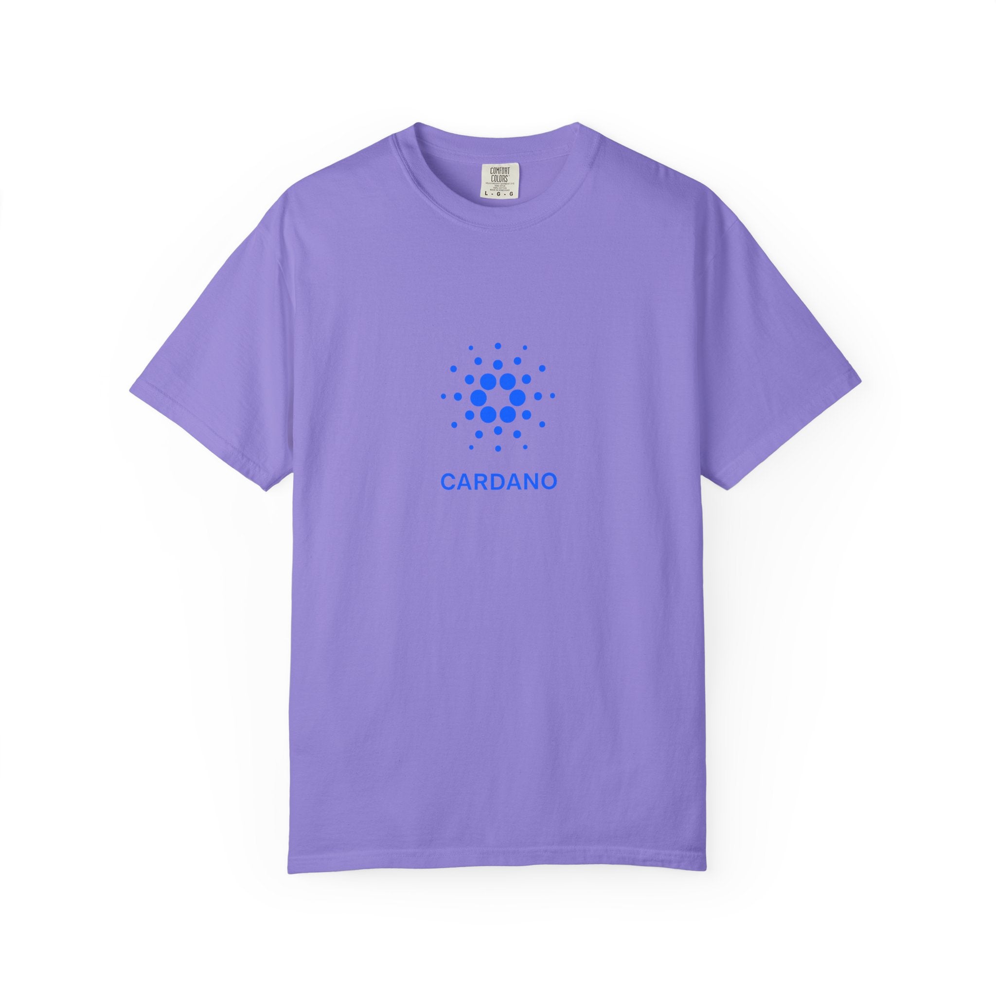 Cardano ADA Crypto T-Shirt  |  Blue Blockchain Logo Tee  |  Crypto Gift for Investors | Traders & Tech Lovers | 6 colors - 100% cotton
