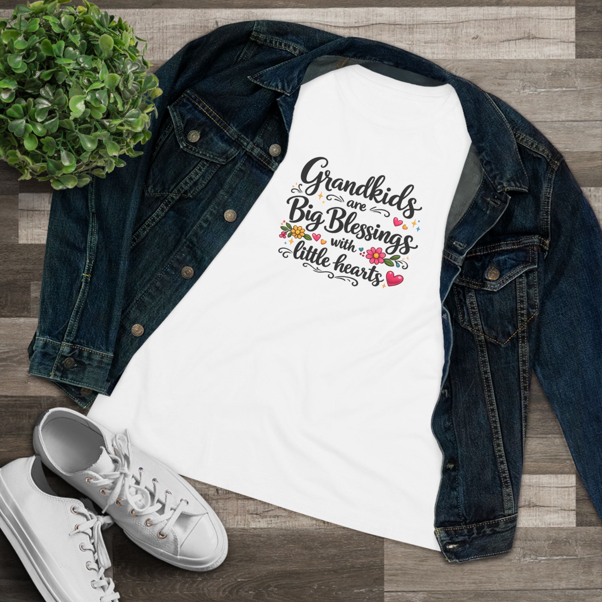 Grandkids Are Big Blessings Shirt |Grandma Gift Shirt | Womens Grandma Tee | Nana Mimi Gift | 6 colors - 100% cotton