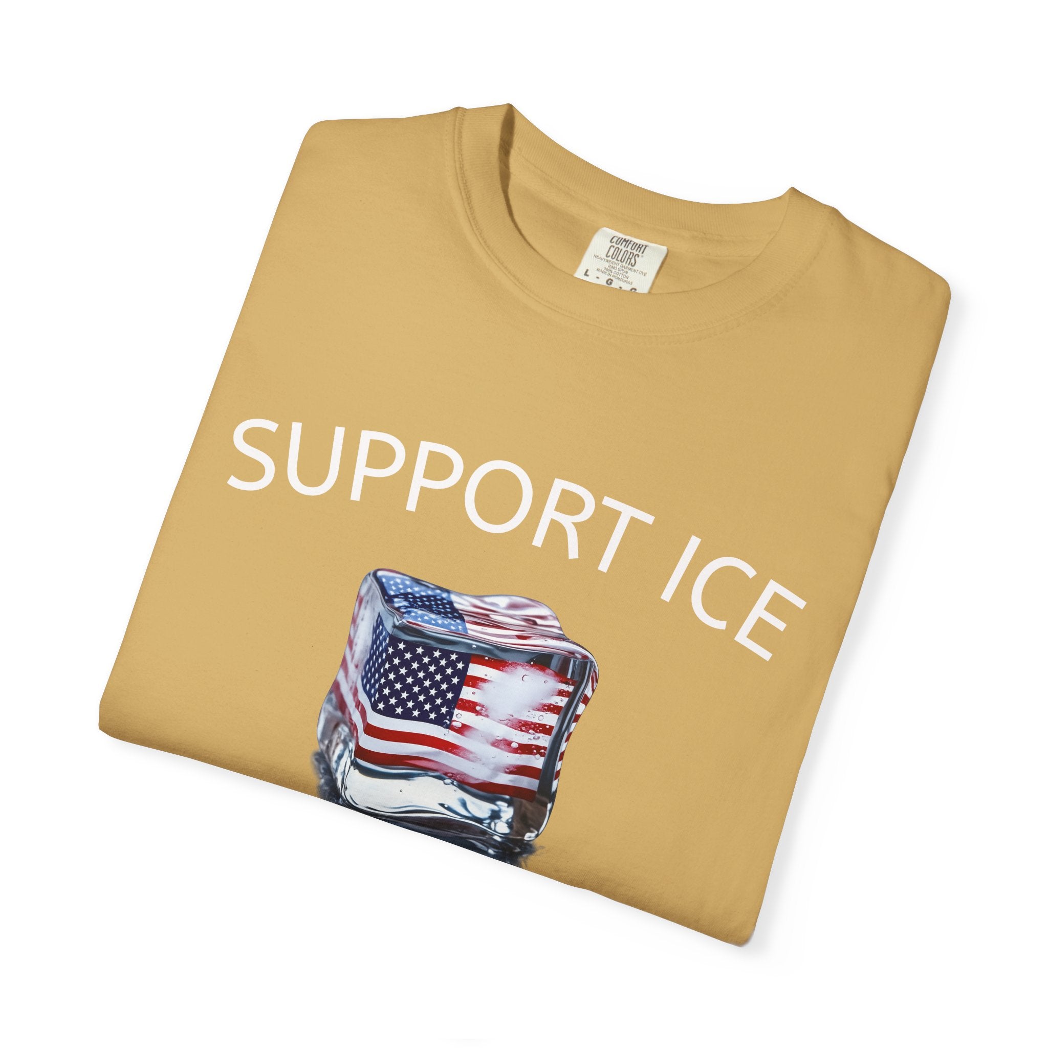 Support ICE Shirt | Patriotic Law Enforcement Tee | Pro Police Apparel | Freedom Support Shirt | USA Pride Tee | 9 colors - 100% cotton