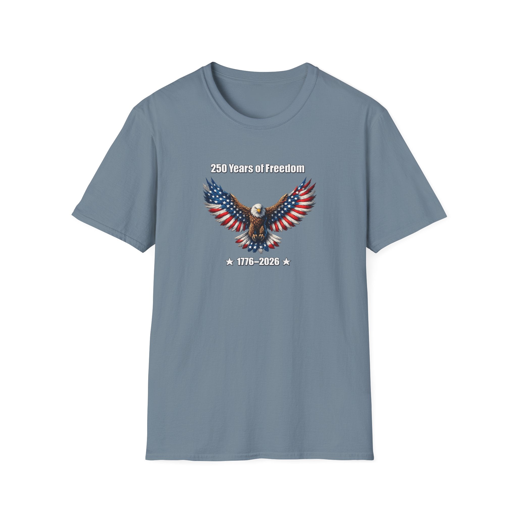 250 Years of Freedom Shirt | America 250 Celebration Shirt | USA Independence Gift | 4th of July Shirt | 7 colors - 100% cotton