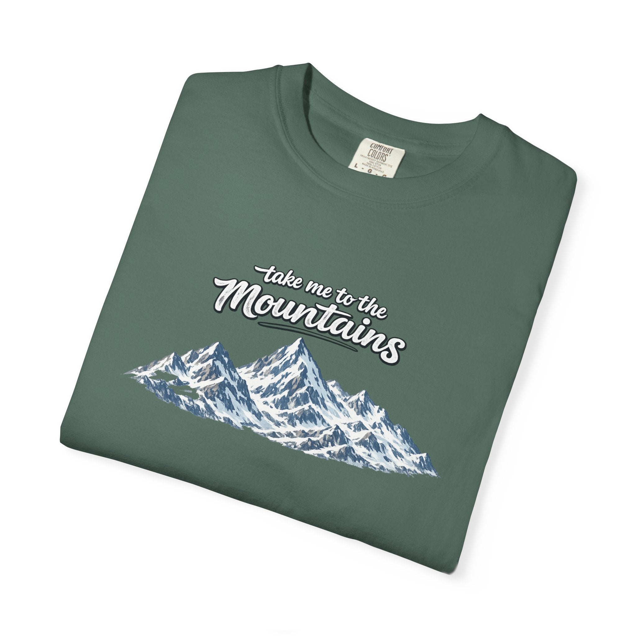 Take Me to the Mountains Shirt | Rustic Mountain Tee | Hiking Nature Lover Gift | Outdoor Adventure T-Shirt | 7 colors - 100% cotton