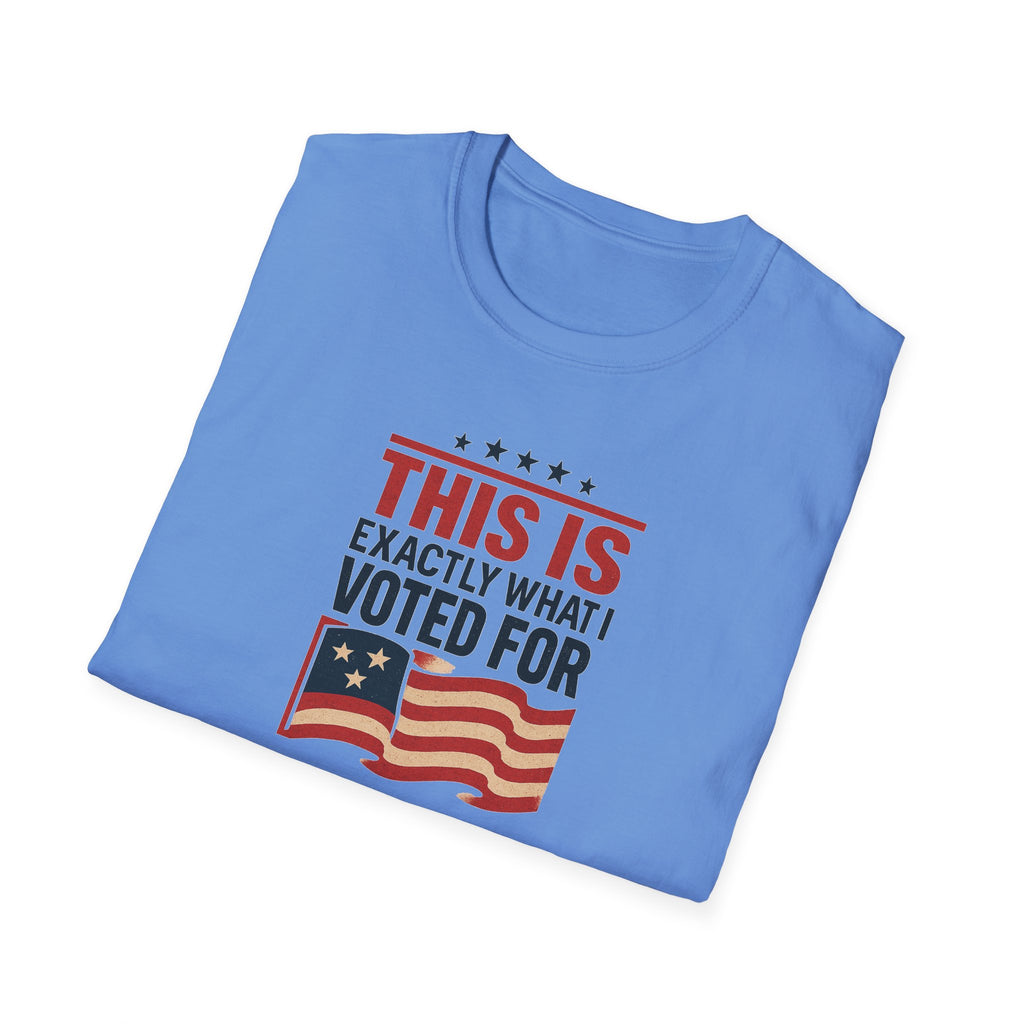 Show Your Voice | American Pride Tee | Patriotic Graphic T-Shirt-Red White & Blue USA Flag | 4 colors - 100% cotton