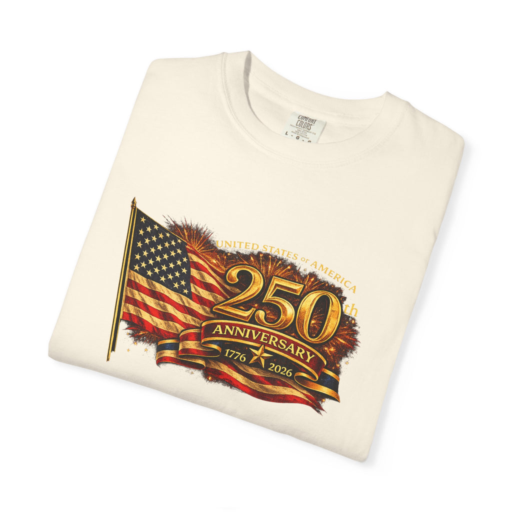 USA 250th Anniversary Shirt 1776-2026 Patriotic American Flag Tee | Matching Couple 4th of July Tee | America Gift - 8 colors -  100% cotton