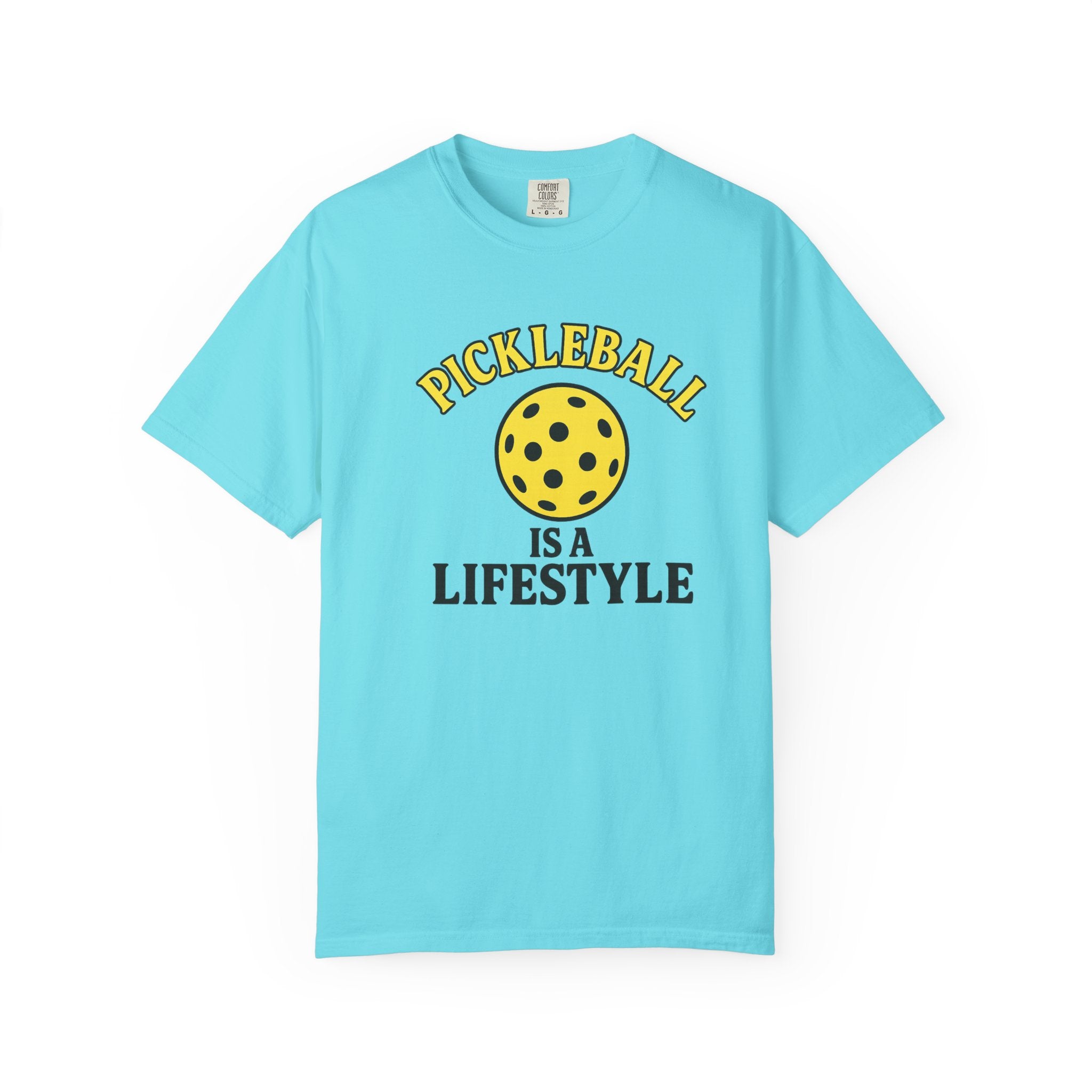 Pickleball Is Life Tee | Bold Retro Pickleball Shirt for Players Who Live the Game - 10 colors 100% cotton