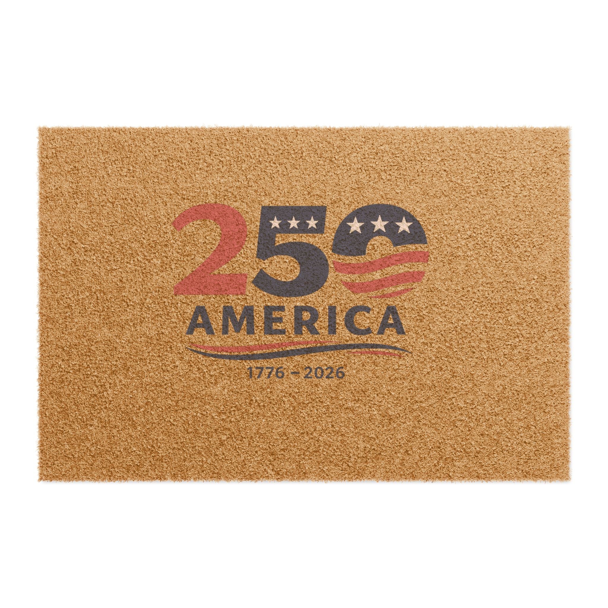 America 250 Doormat | 1776-2026 Patriotic Welcome Mat | USA 250th Anniversary | Independence Mat  | 24" × 16"