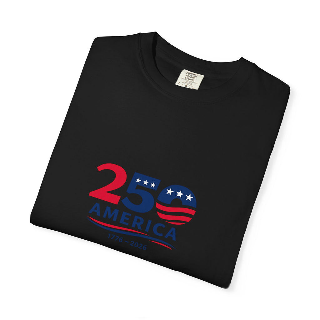 America 250 T-Shirt | 1776-2026 Patriotic Shirt | USA 250th Anniversary Tee | America Shirt | Fourth of July 2026 - 4 colors -  100% cotton