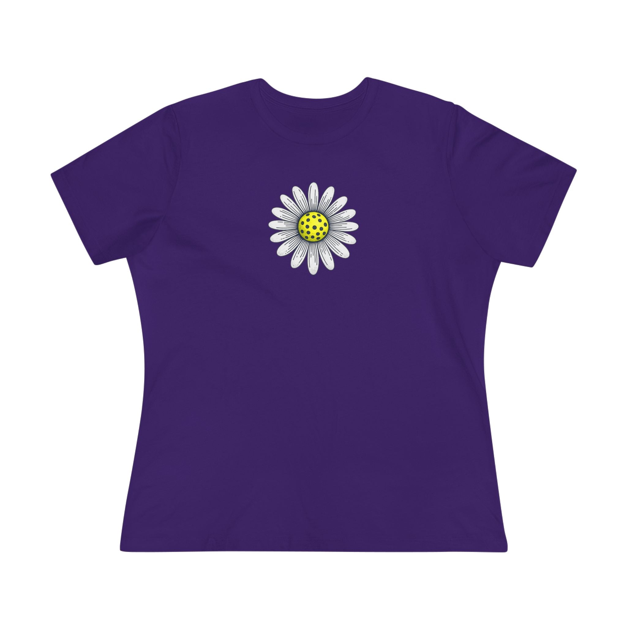 Pickleball Daisy Flower Shirt | Pickleball Lover Gift | Cute Pickleball Graphic Tee | Pickleball Player Apparel | 7 colors - 100% cotton